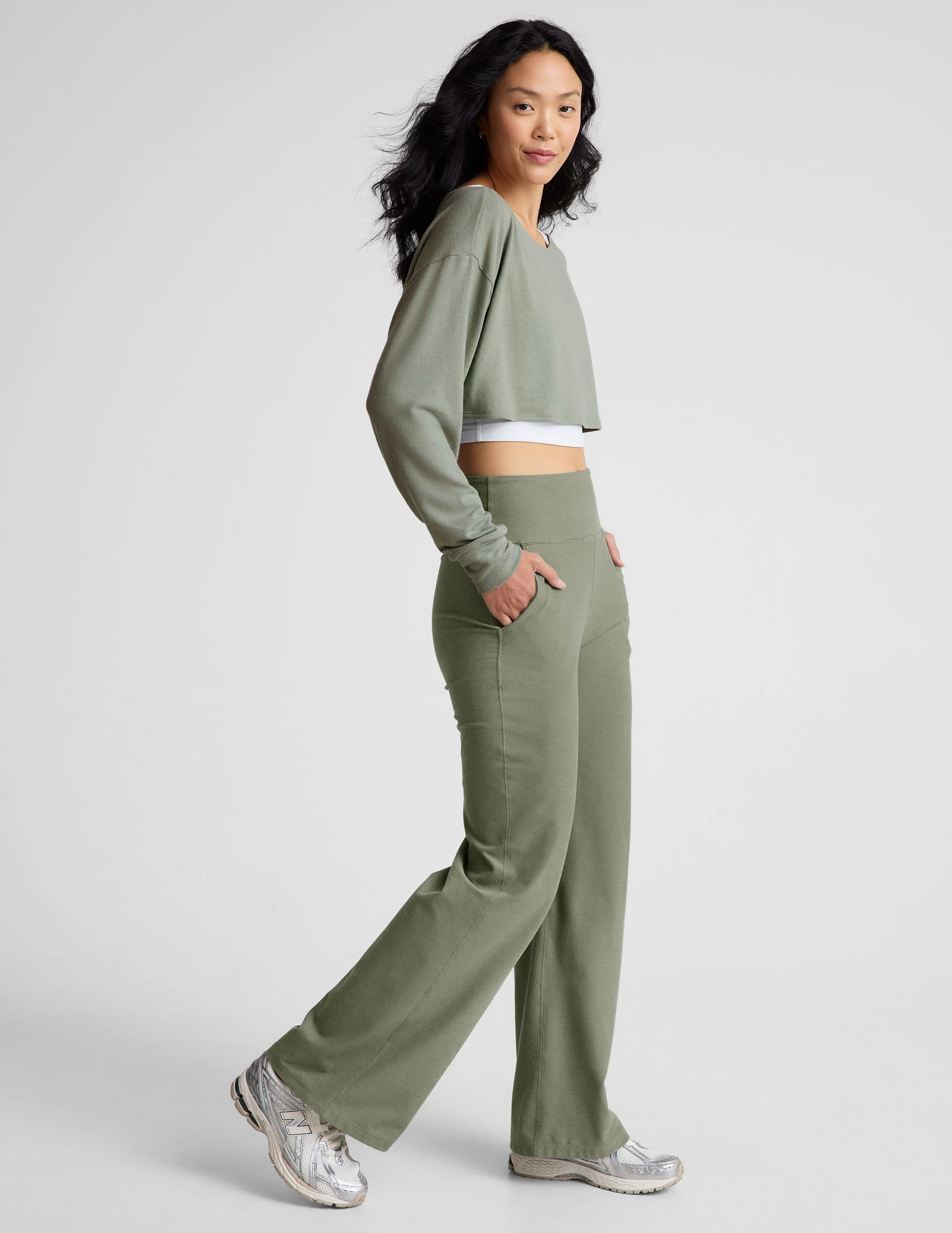 Spacedye Laid Back Wide Leg Pant - Onhollan