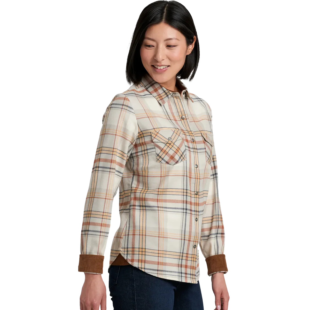 Women's Tess Flannel Long Sleeve Shirt - Onhollan
