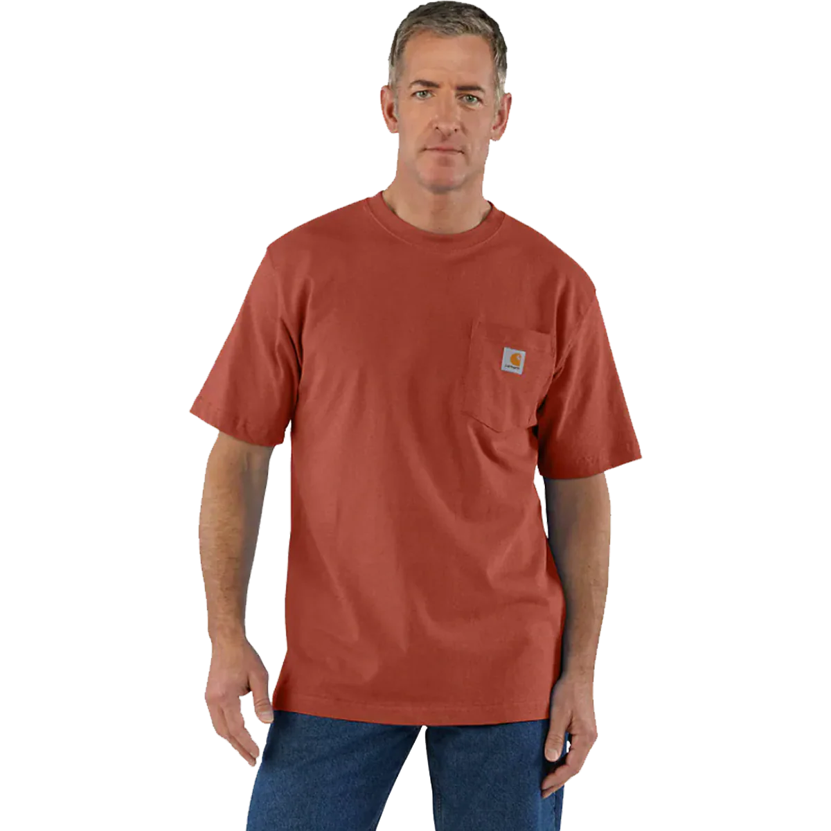 Men's Short-Sleeve Workwear Pocket T-Shirt - Onhollan