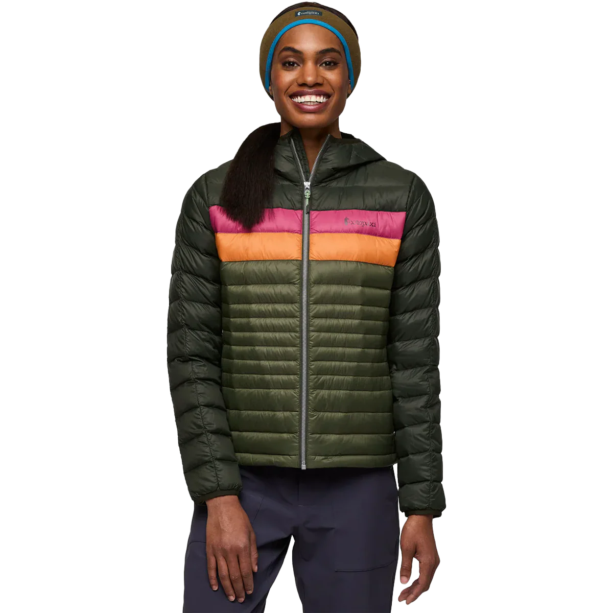 Women's Fuego Down Hooded Jacket - Onhollan