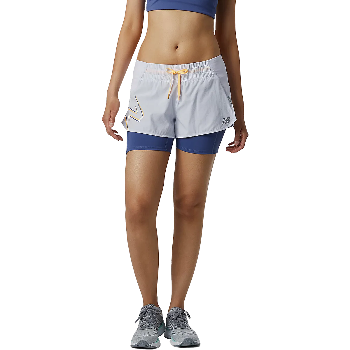 Women's Printed Impact 2-in-1 Short - Onhollan