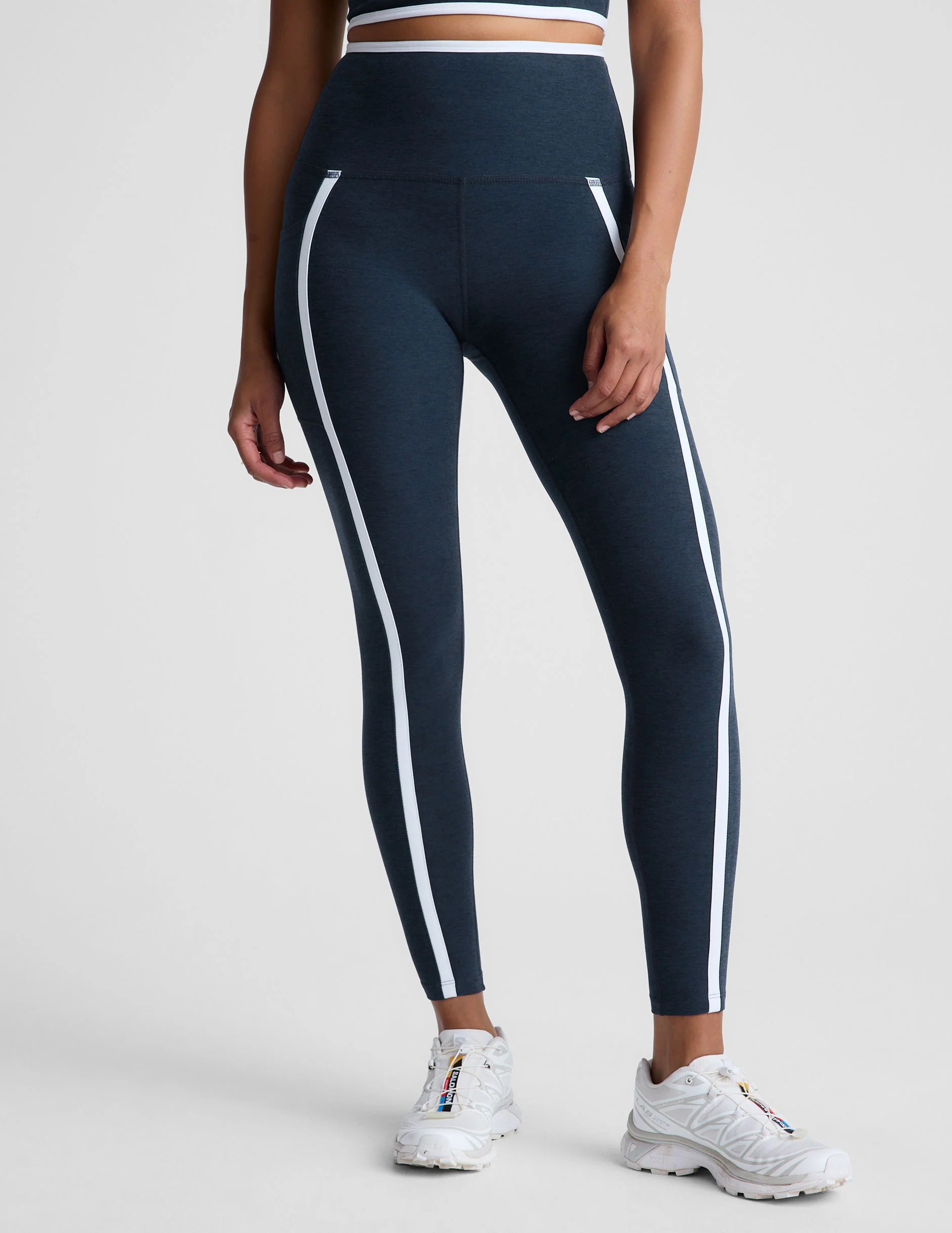 Spacedye New Moves High Waisted Midi Legging - Onhollan