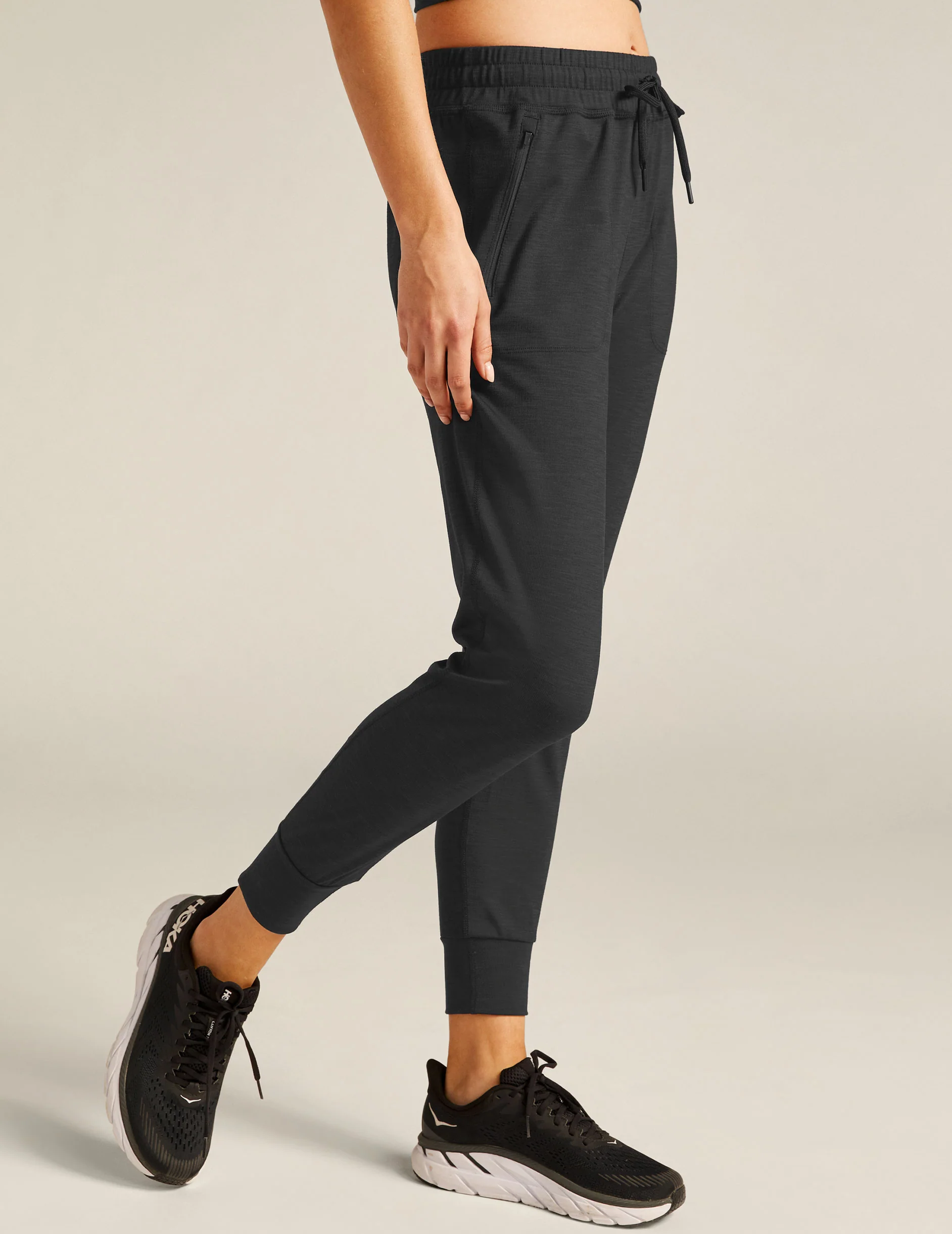 Heather Rib Street Jogger - Onhollan