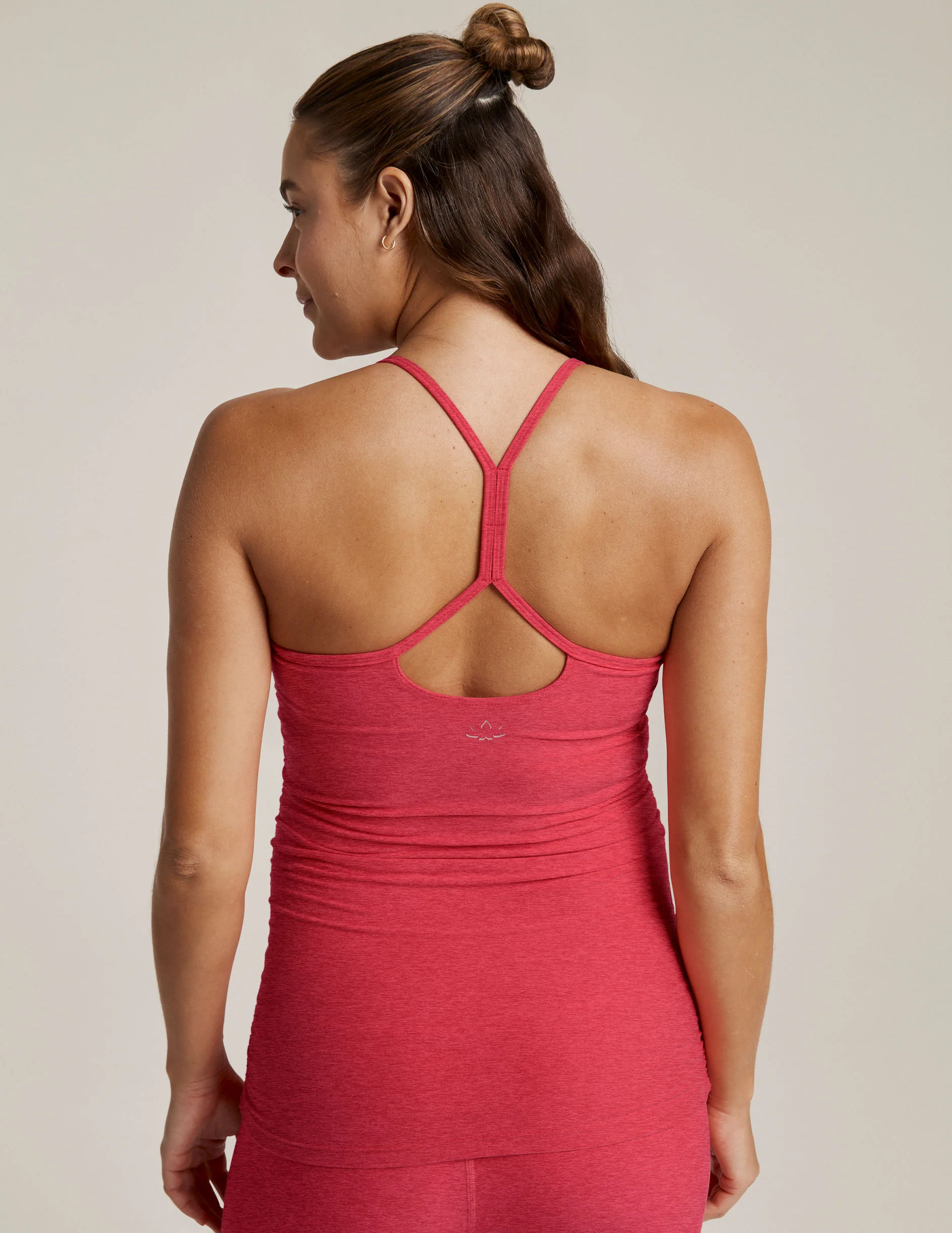 Spacedye Keep Your Cool Maternity Slim Racerback Tank - Onhollan