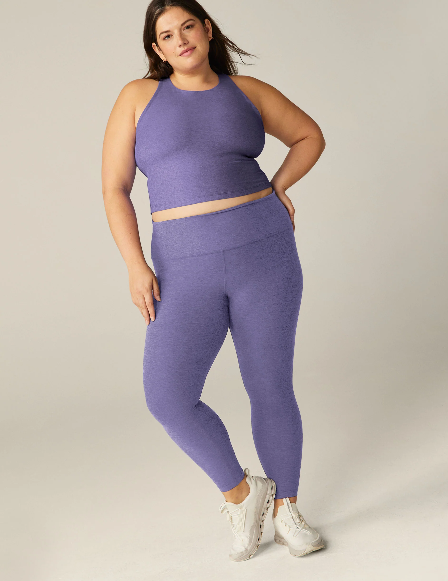 Spacedye Caught In The Midi High Waisted Legging - Onhollan