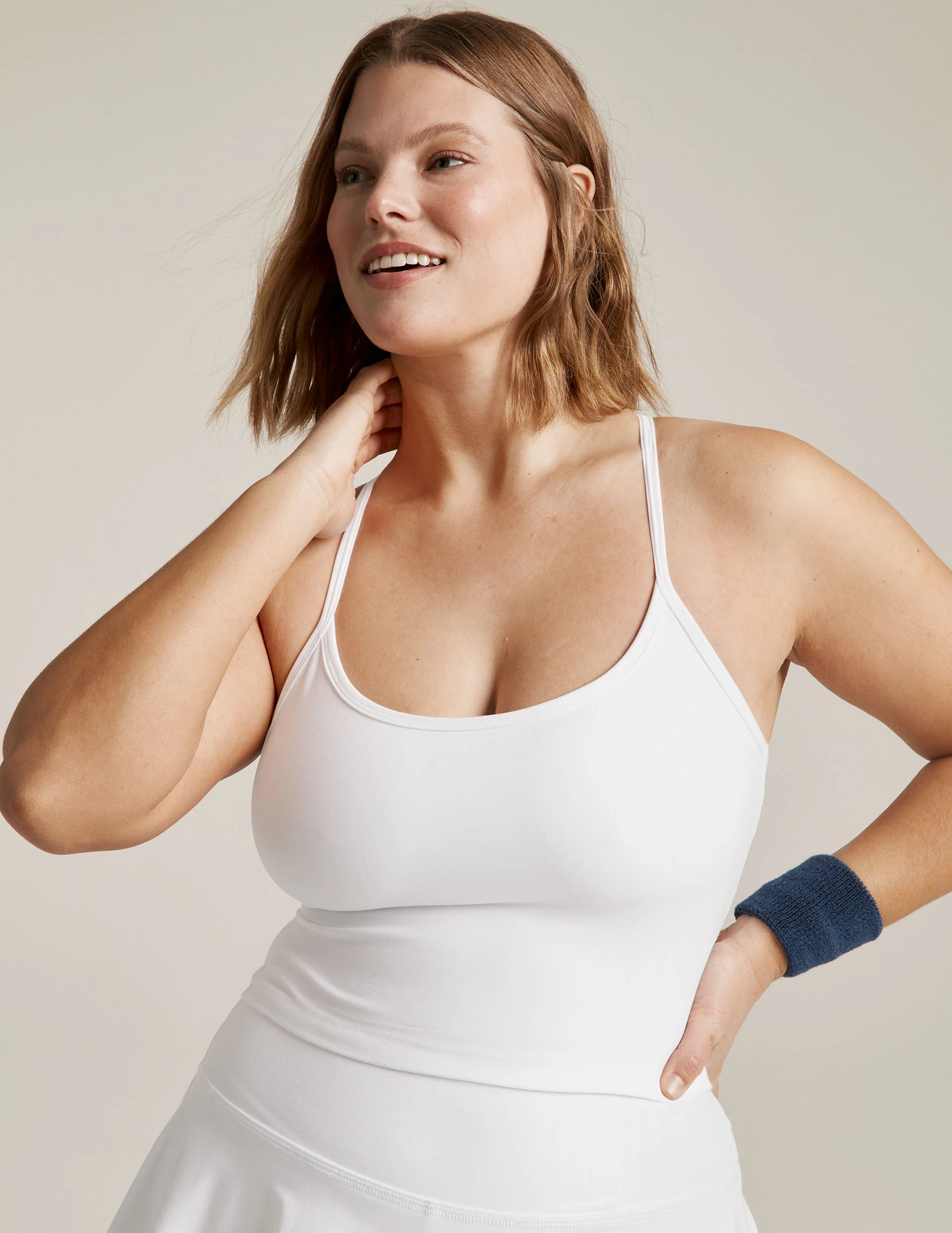 Spacedye Slim Racerback Cropped Tank - Onhollan