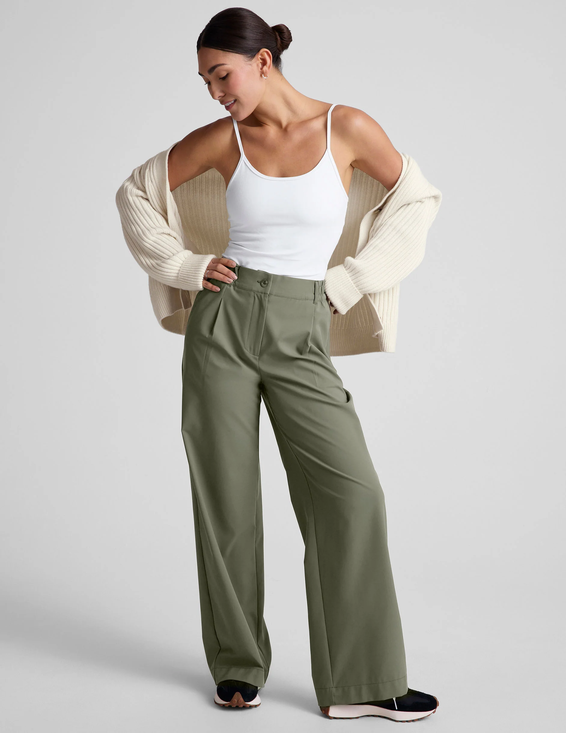 Status Wide Leg Trouser - Onhollan