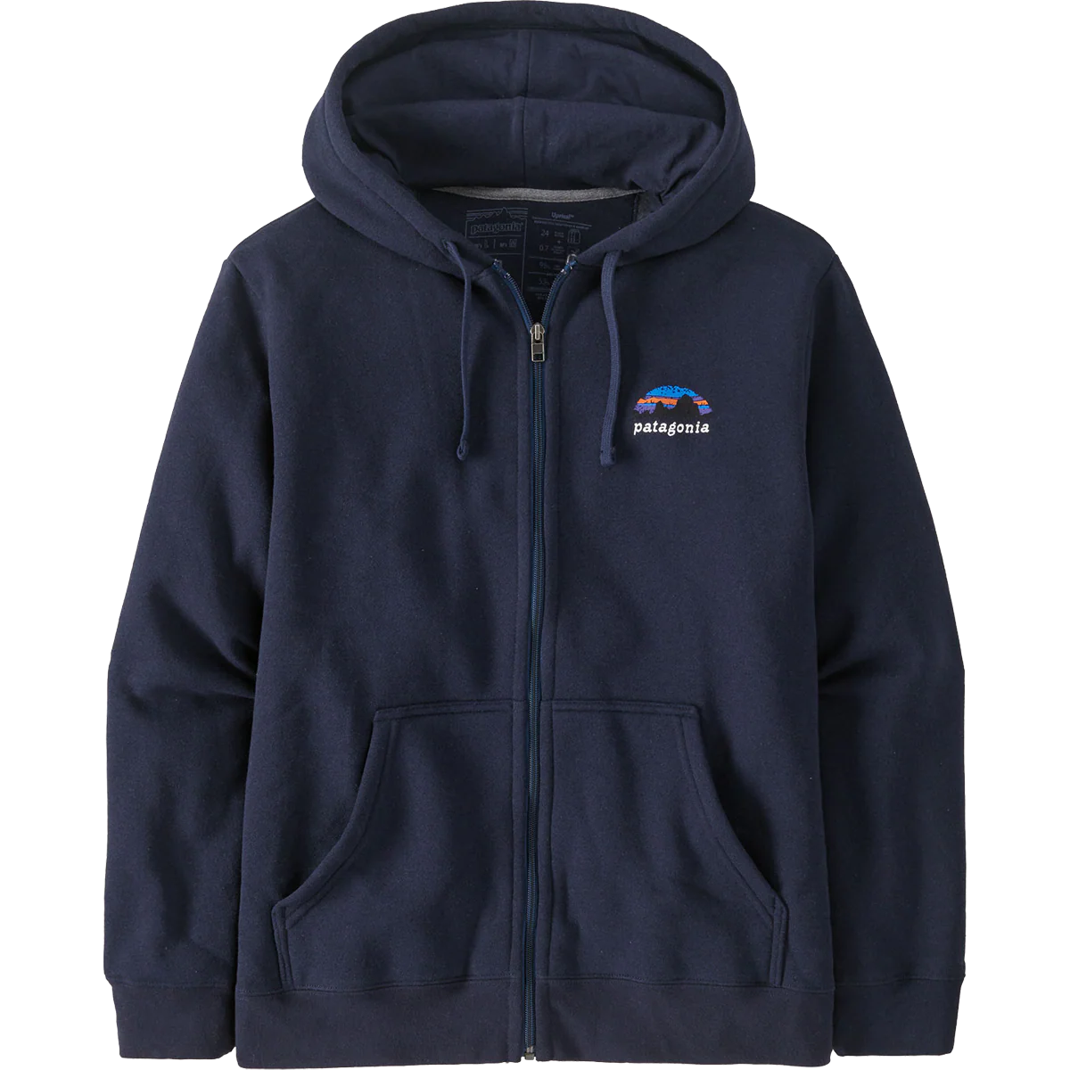 Men's Skyline Stencil Uprisal Full Zip Hoody - Onhollan