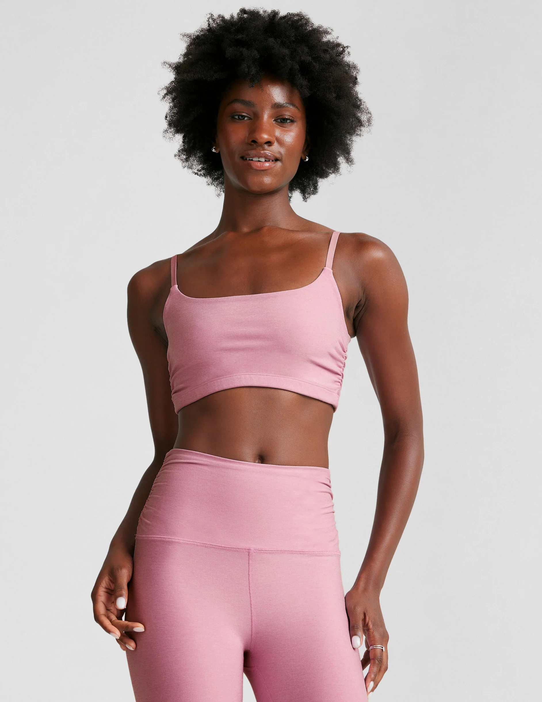 Spacedye Raise The Barre Shirred Bra - Onhollan