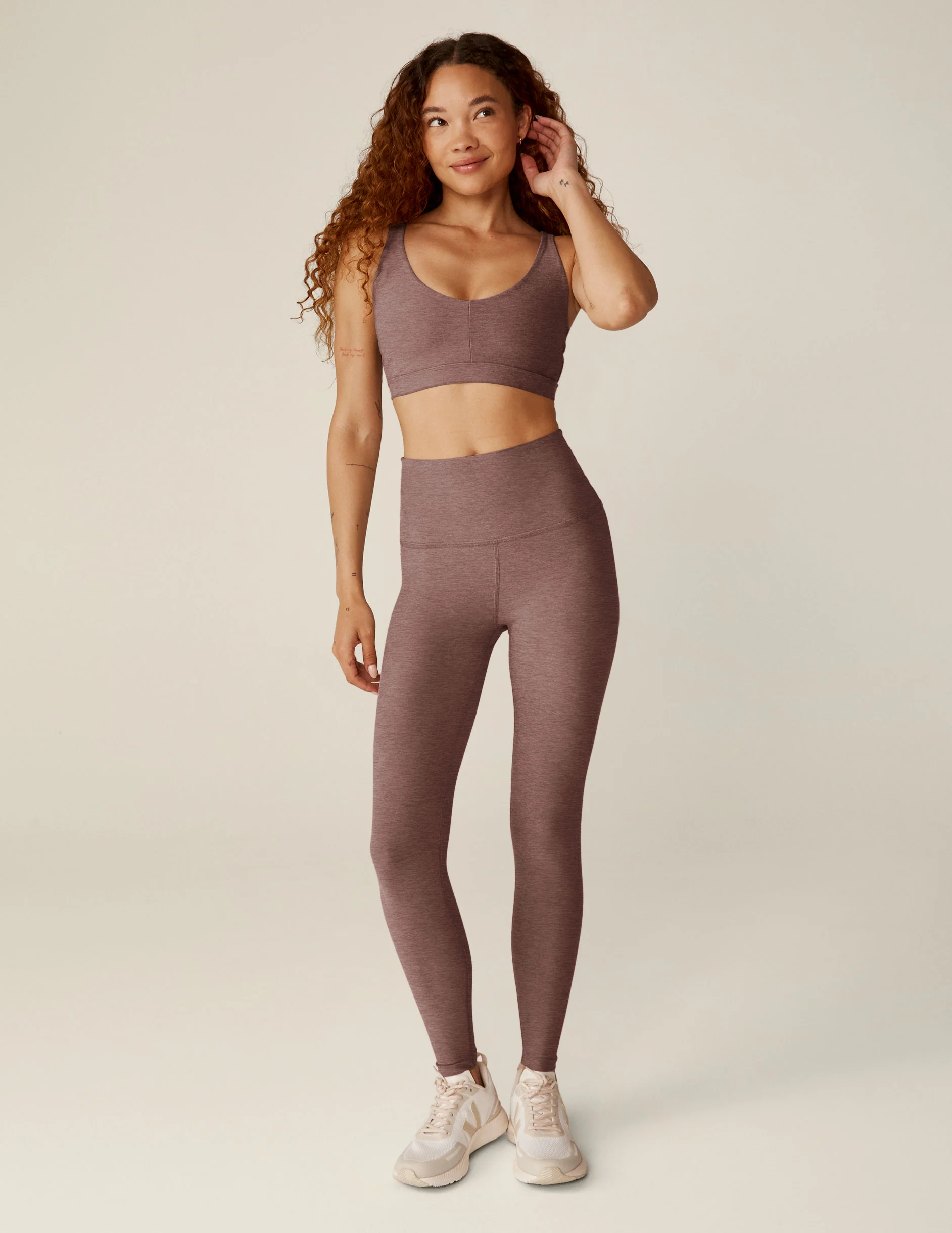 Spacedye Caught In The Midi High Waisted Legging - Onhollan