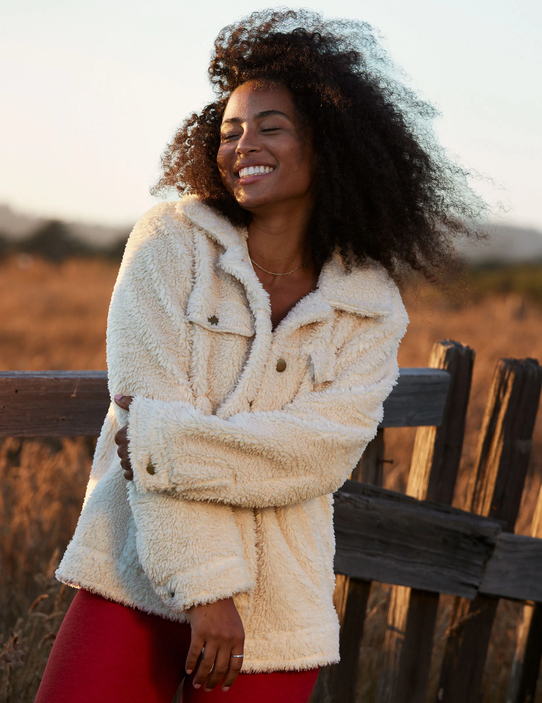 Ultra Cozy Fleece Shacket - Onhollan