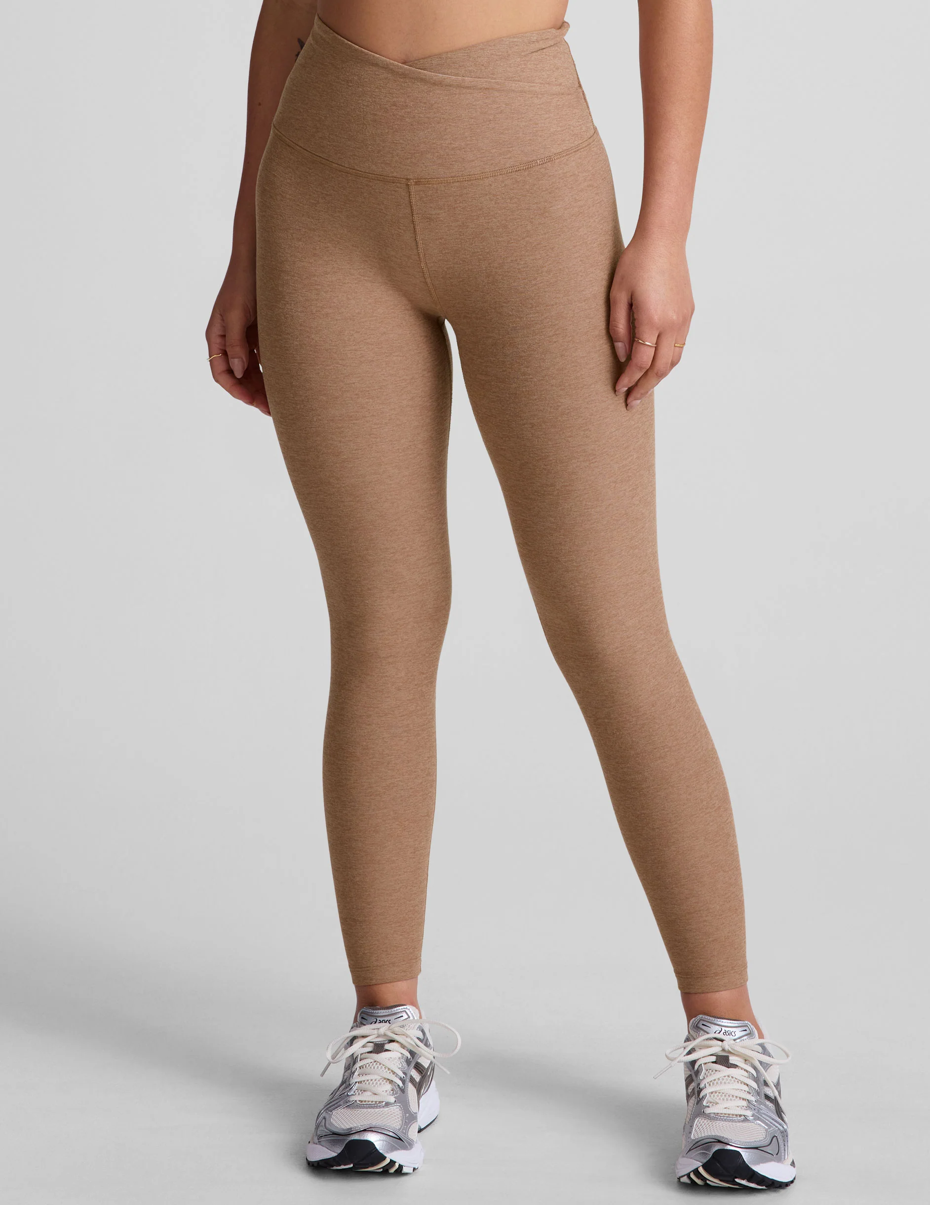 Spacedye At Your Leisure High Waisted Midi Legging - Onhollan