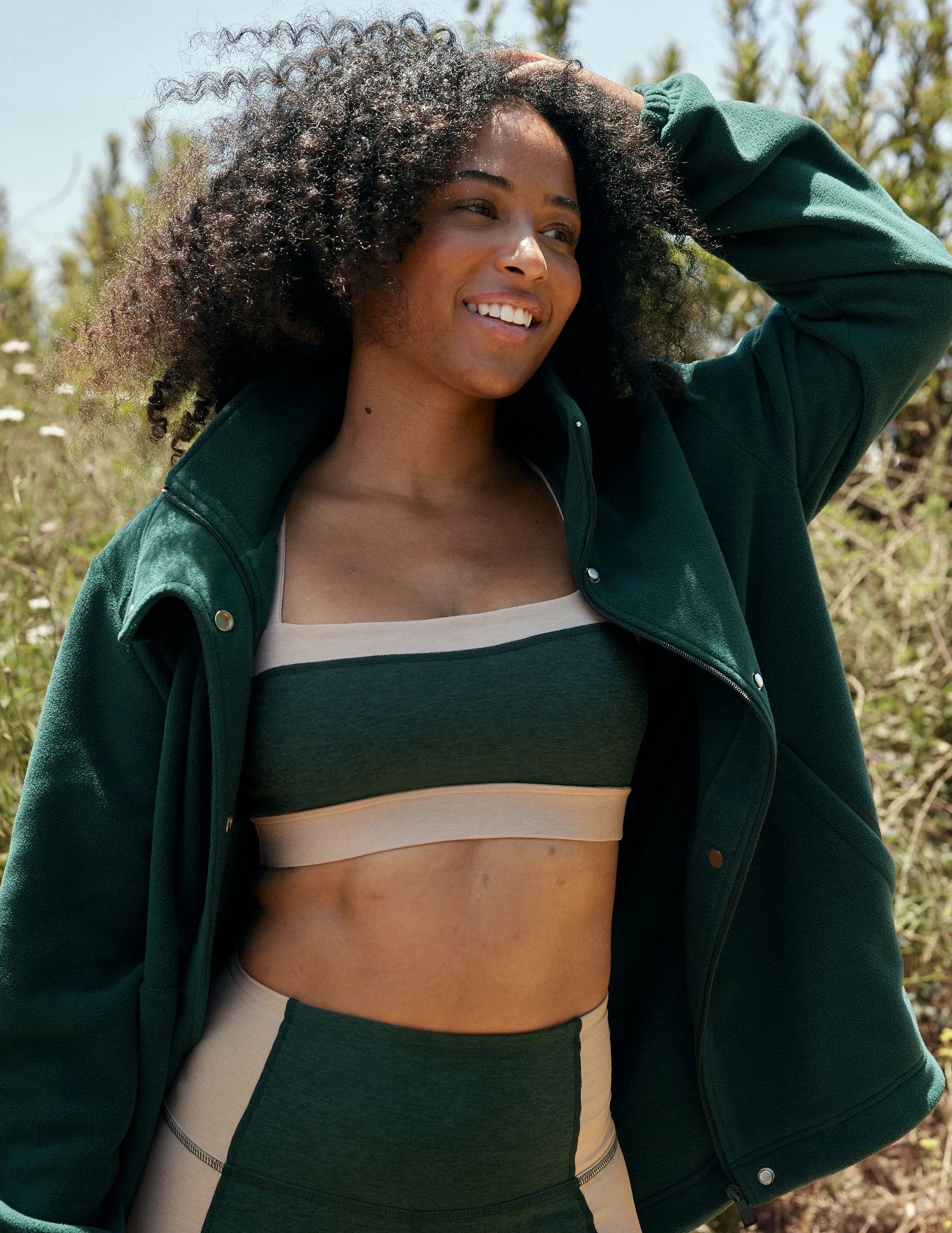 Spacedye Horizon Colorblock Bra - Onhollan