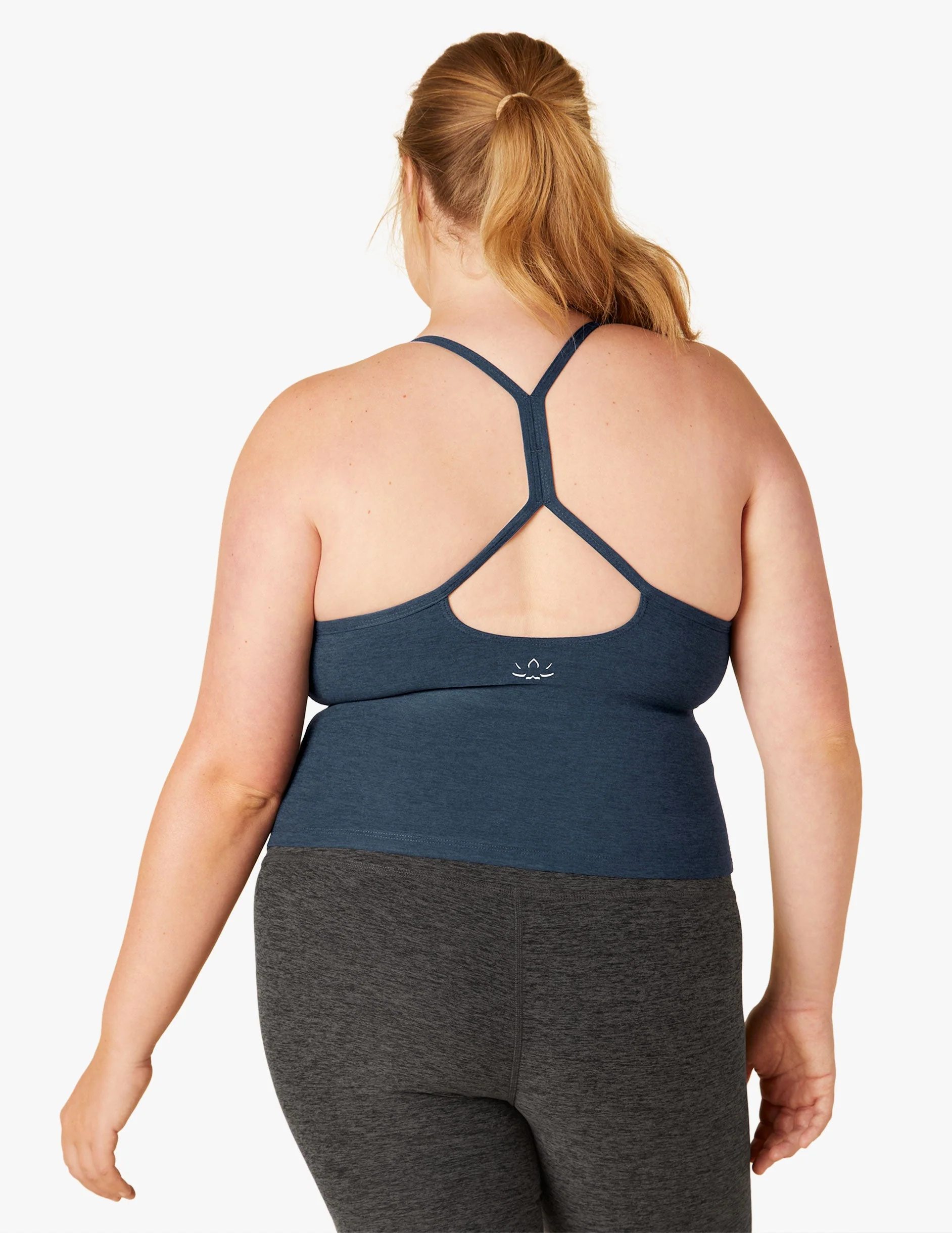 Spacedye Slim Racerback Cropped Tank - Onhollan