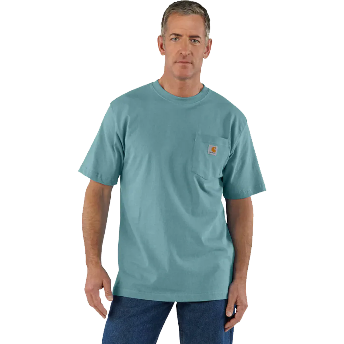 Men's Short-Sleeve Workwear Pocket T-Shirt - Onhollan