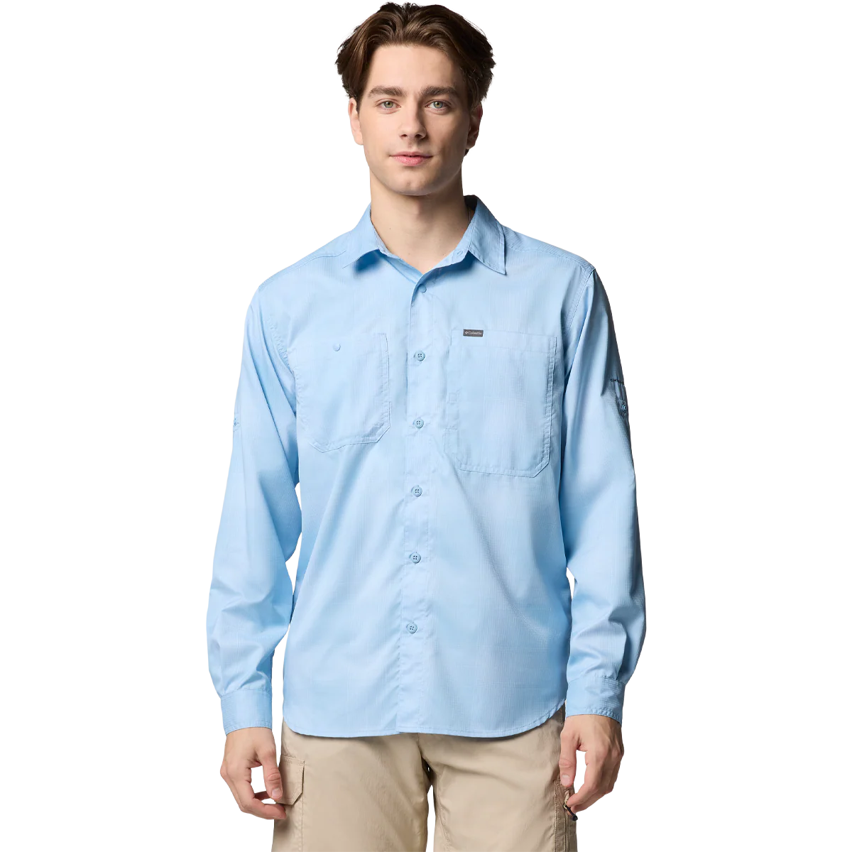 Men's Silver Ridge Utility Lite Plaid Long Sleeve - Onhollan