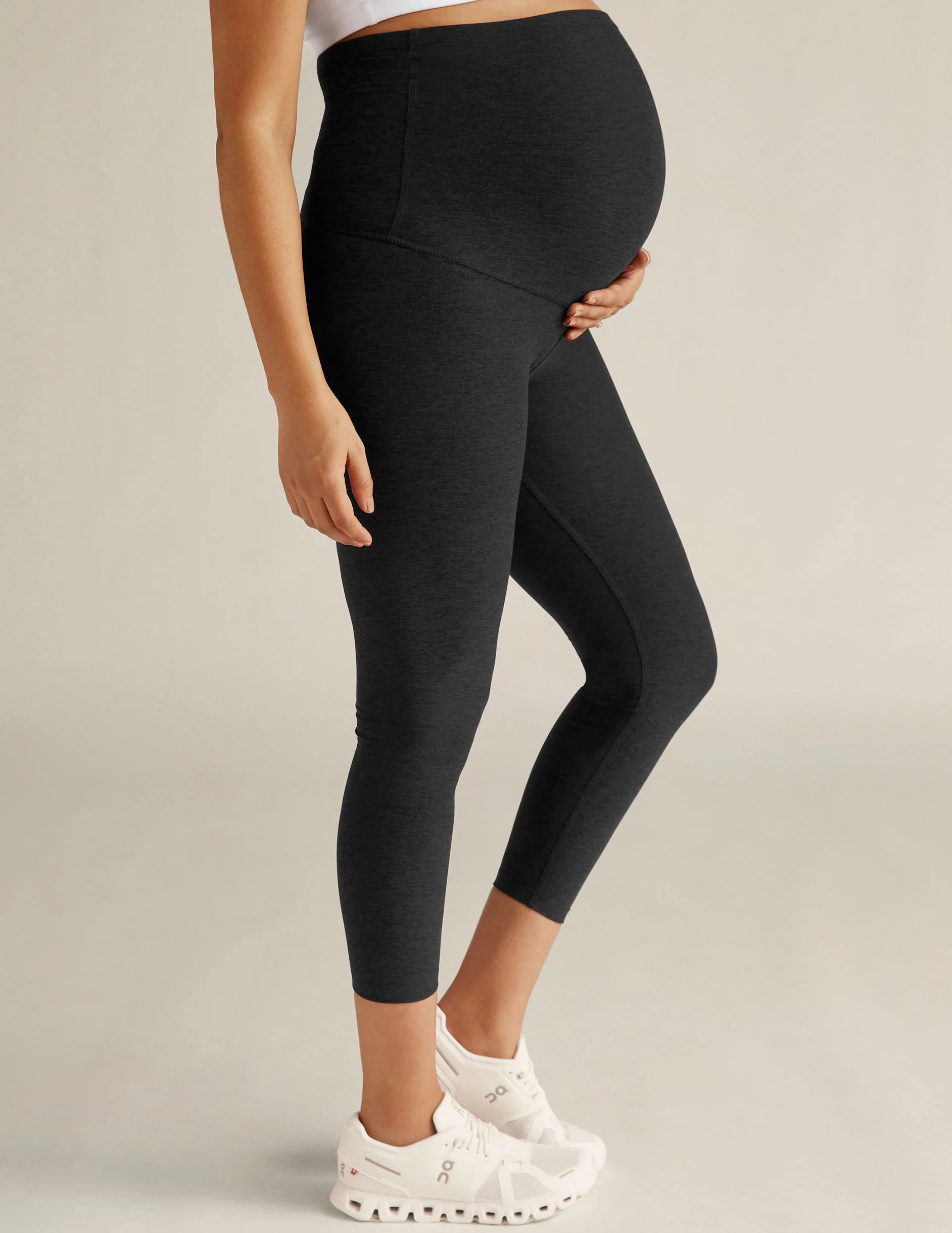Spacedye Love The Bump Capri Maternity Legging - Onhollan