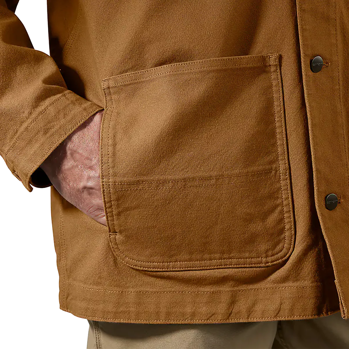 Men's Rugged Flex Duck Loose Fit Chore Coat - Onhollan