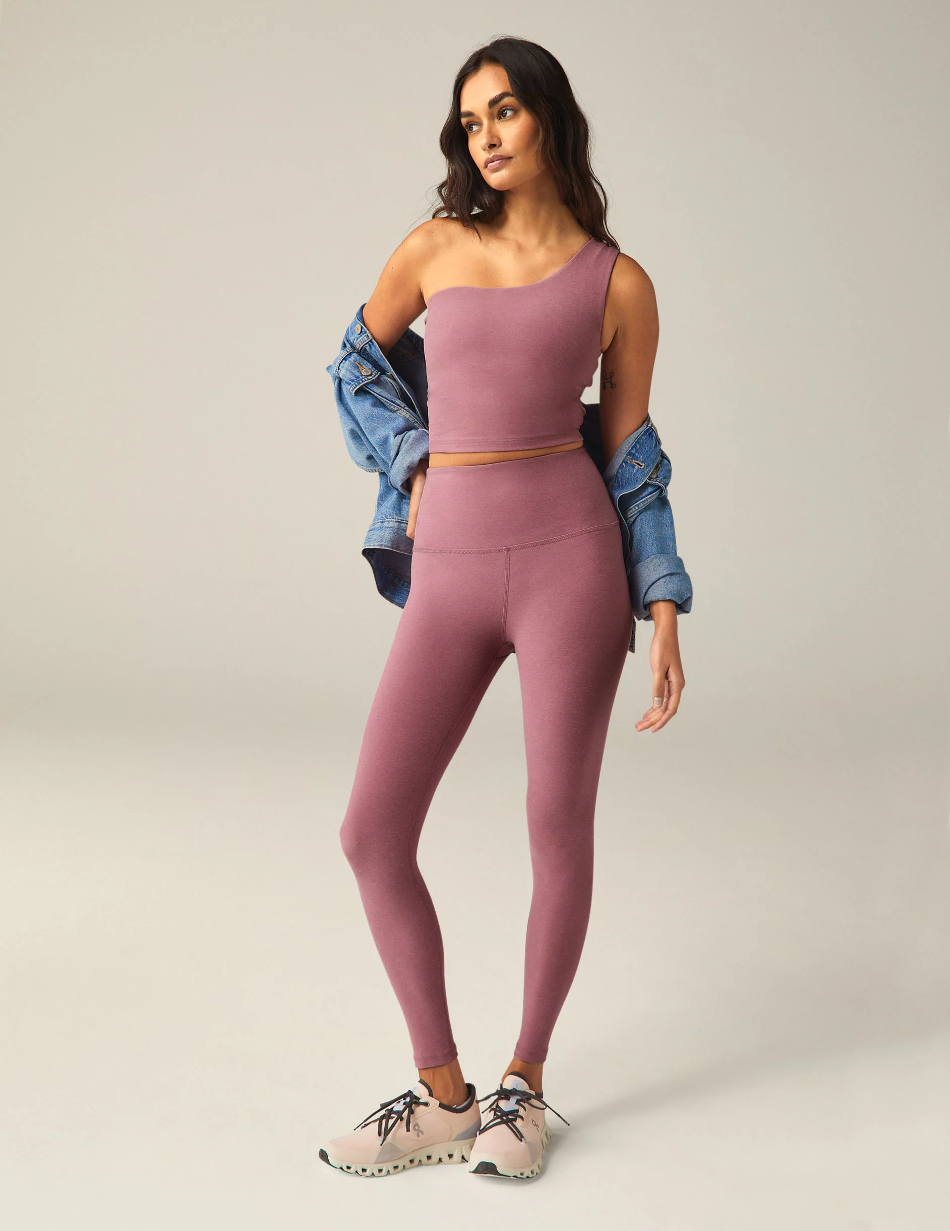 Spacedye The Bold Shoulder Cropped Tank - Onhollan