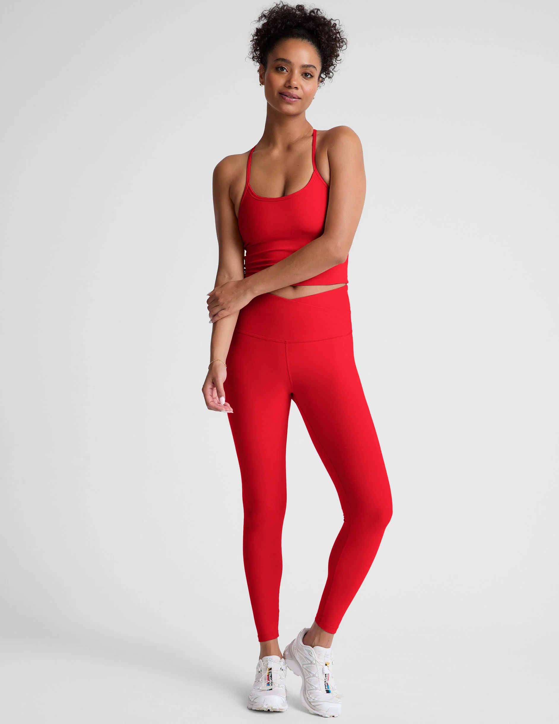 Spacedye At Your Leisure High Waisted Midi Legging - Onhollan