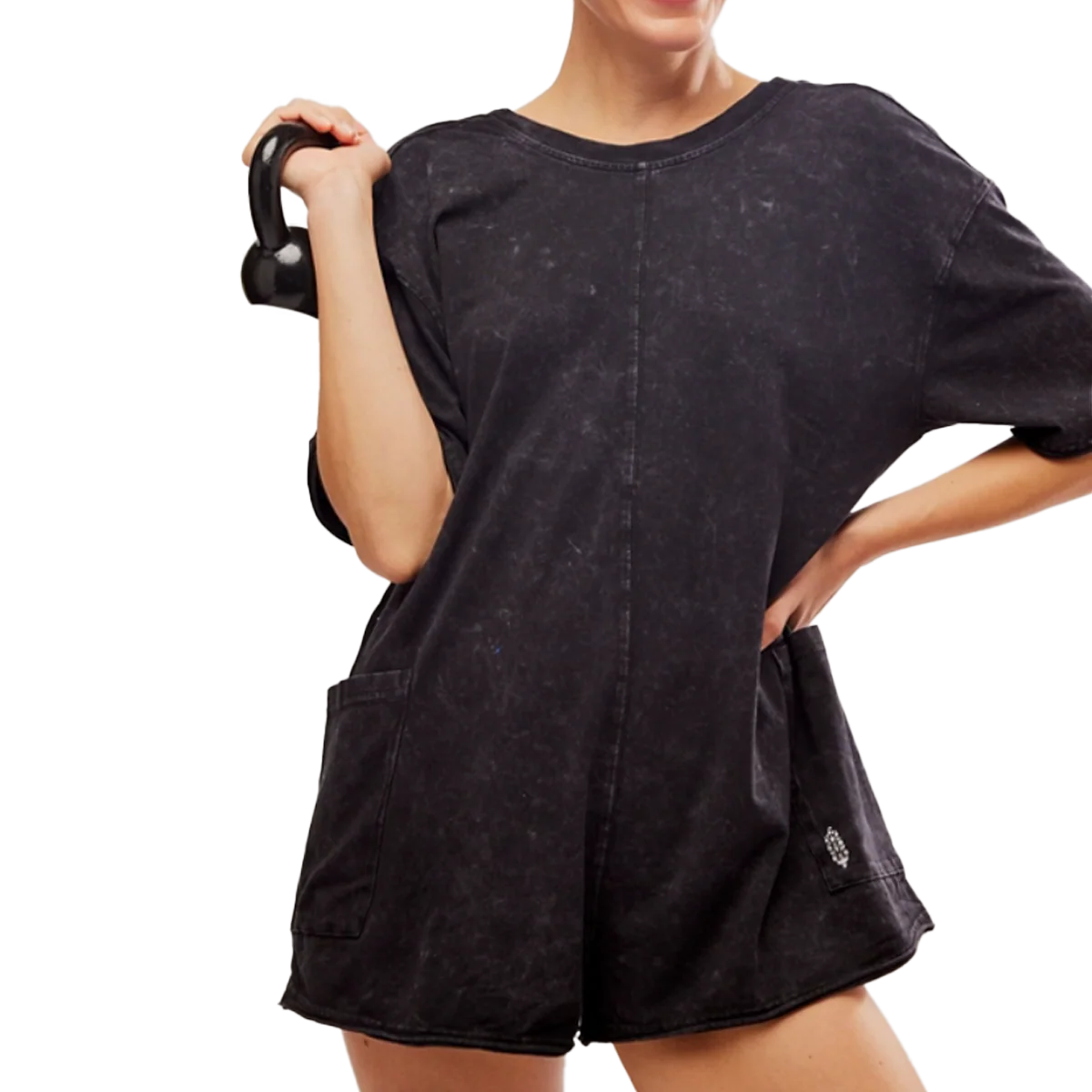 Women's Hot Shot Tee Romper Coddy - Onhollan