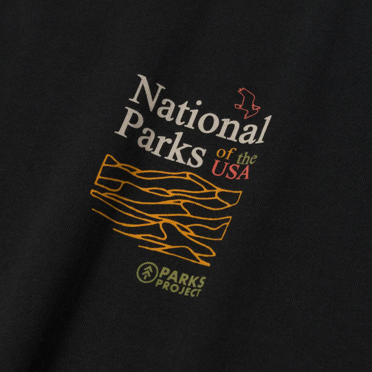 National Park Outline Checklist Tee - Onhollan