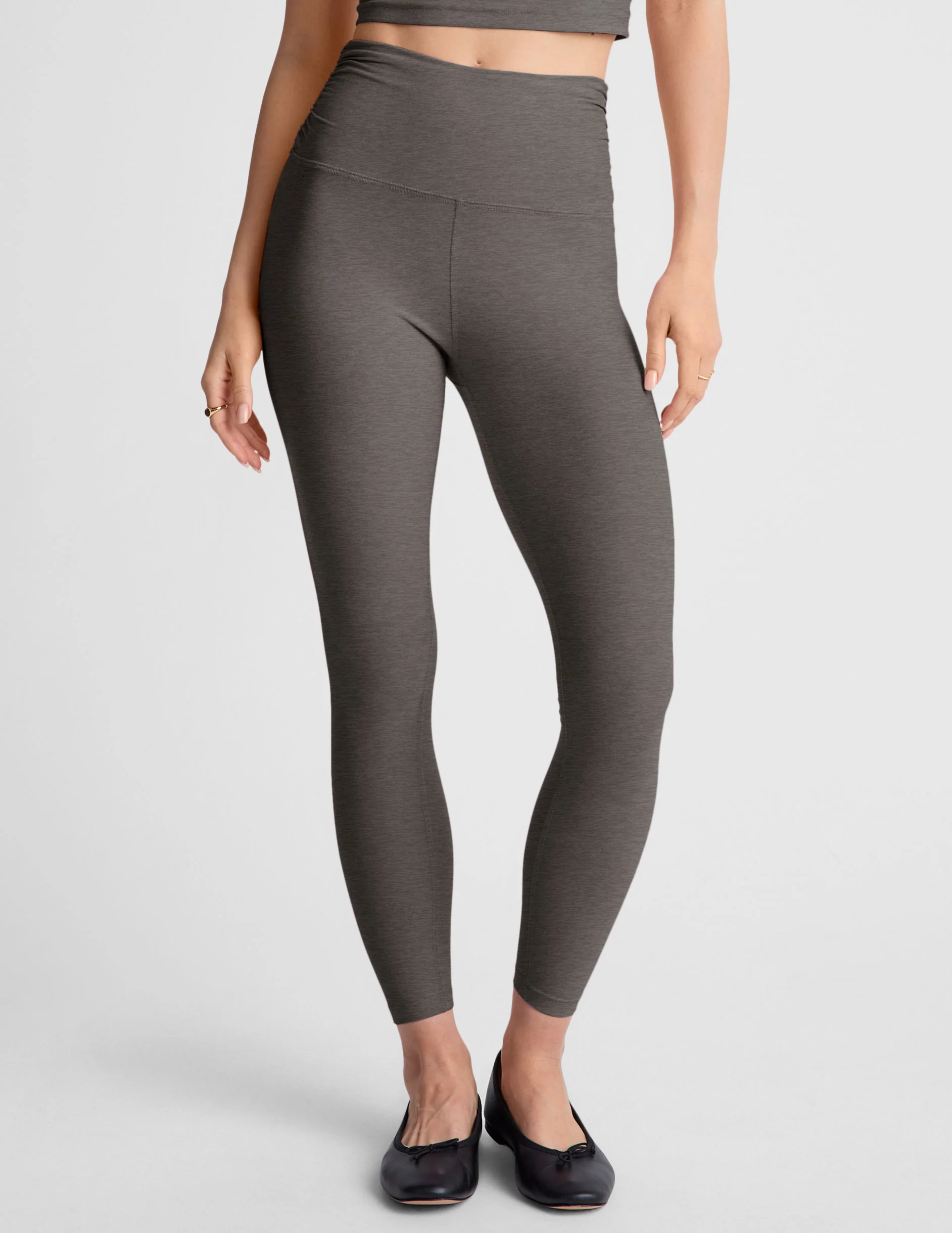 Spacedye Raise The Barre Shirred Legging - Onhollan