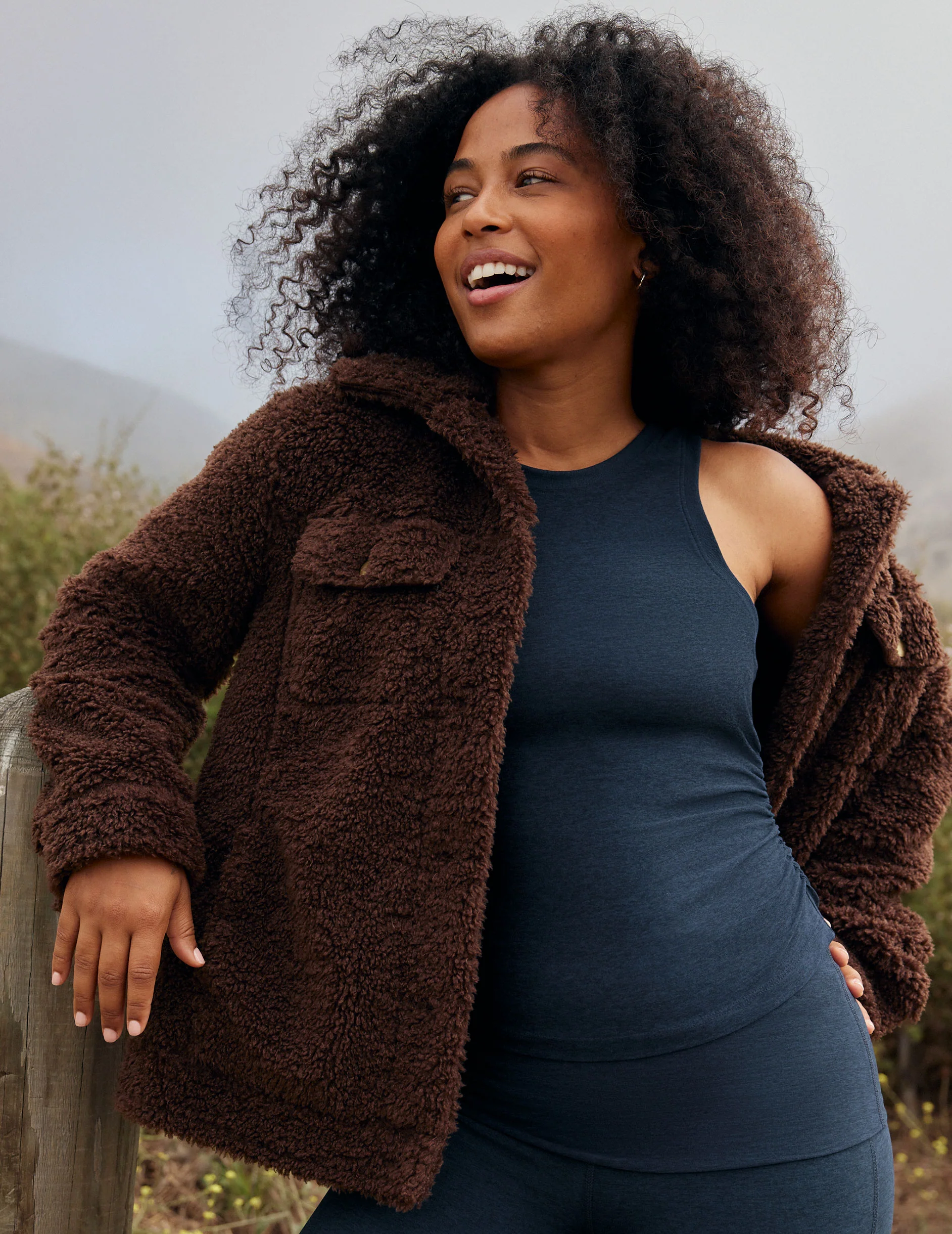 Ultra Cozy Fleece Shacket - Onhollan