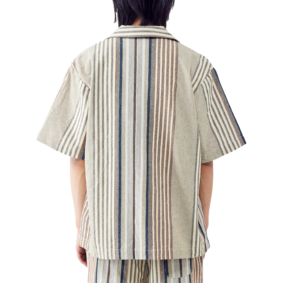 Men's Stripe Revere Shirt - Onhollan