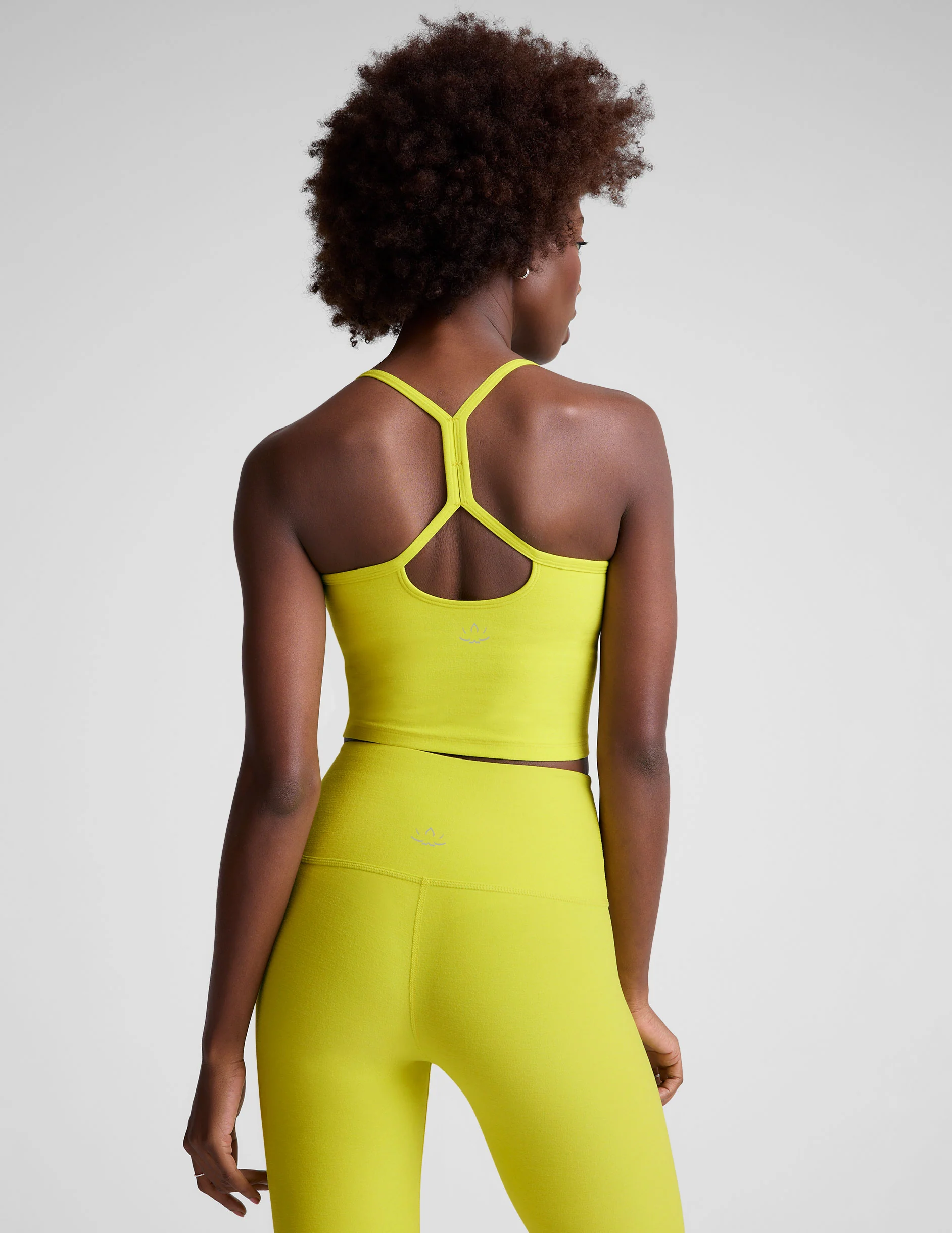 Spacedye Slim Racerback Cropped Tank - Onhollan