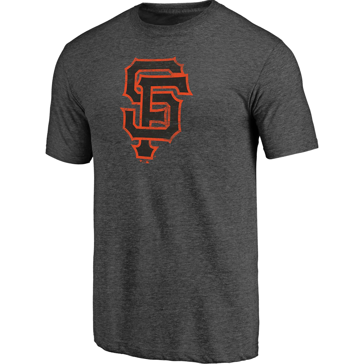 Men's Giants Triblend Logo Short Sleeve - Onhollan