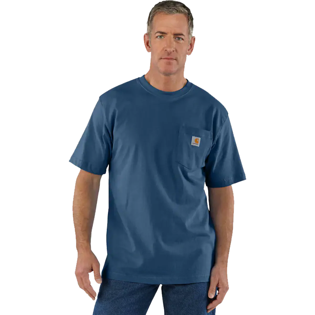 Men's Short-Sleeve Workwear Pocket T-Shirt - Onhollan