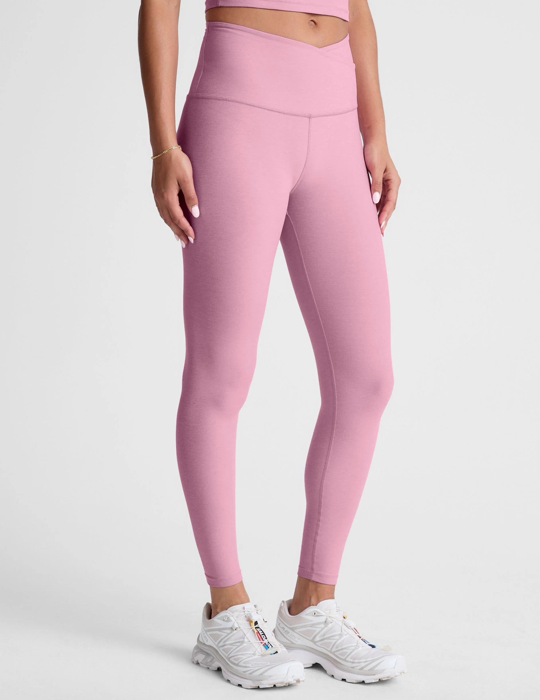 Spacedye At Your Leisure High Waisted Midi Legging - Onhollan