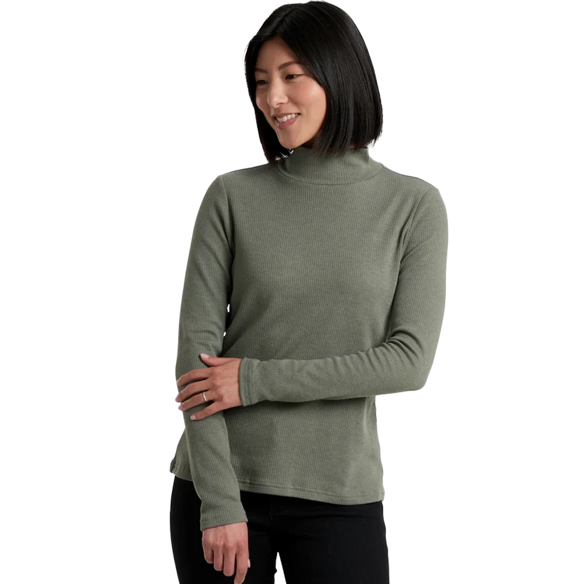Women's Verona Ribbed Long Sleeve - Onhollan