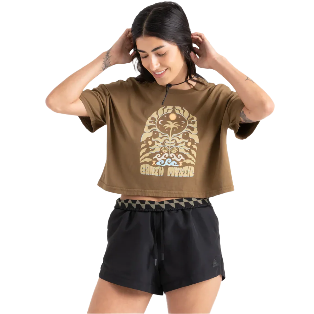 Women's Earth Mystic Boxy Crop - Onhollan