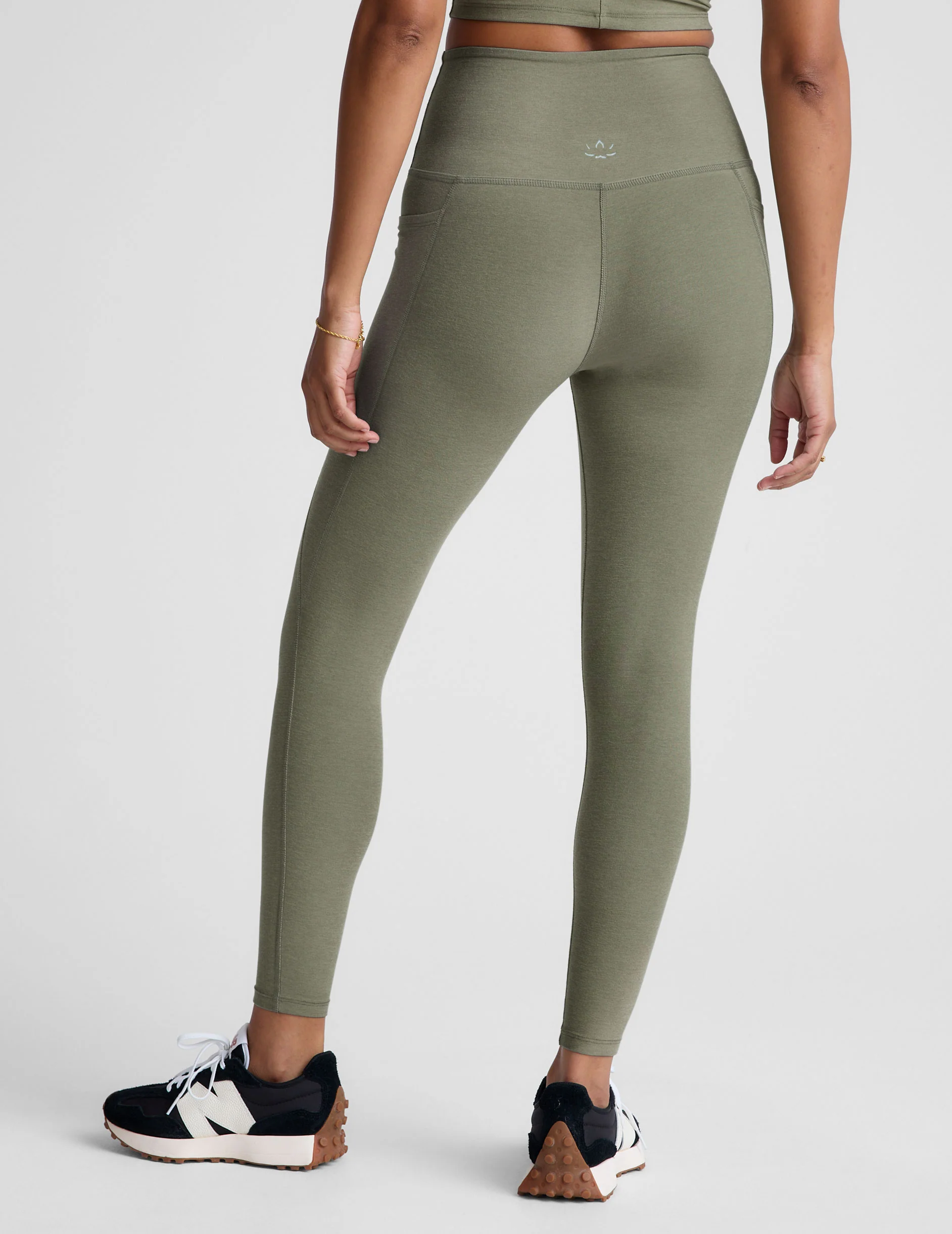 Spacedye Out Of Pocket High Waisted Midi Legging - Onhollan