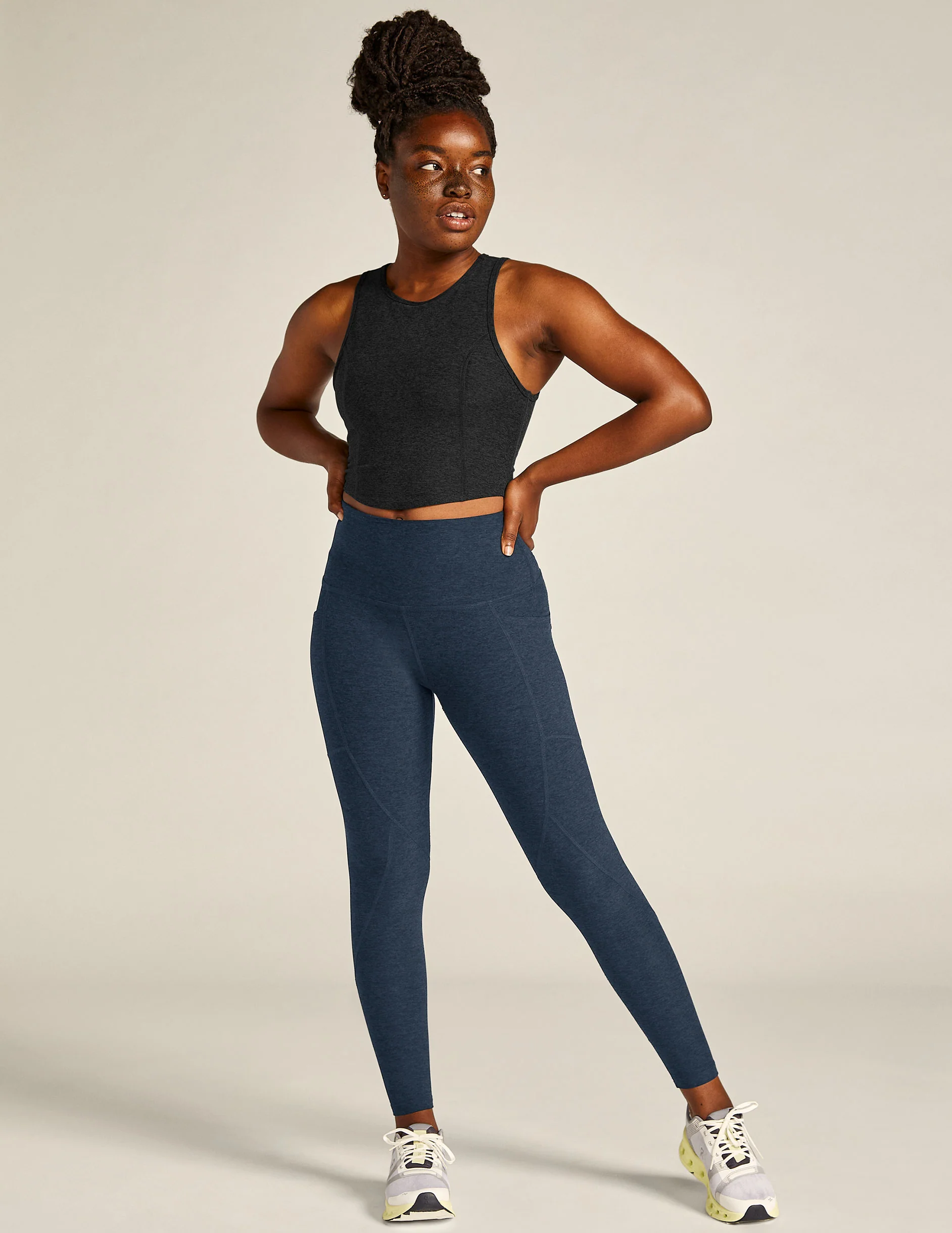 Spacedye Equipped Pocket Midi Legging - Onhollan