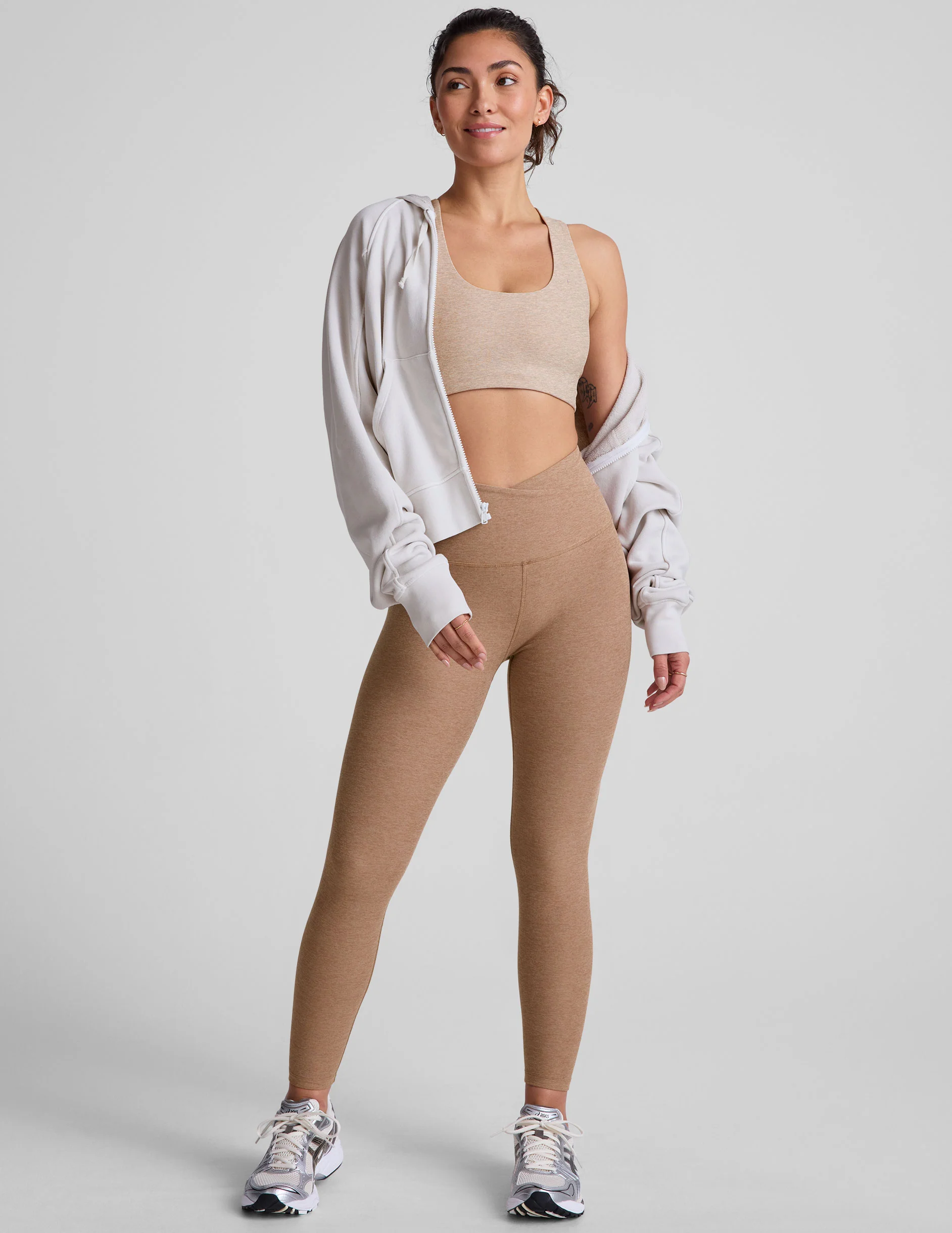 Spacedye At Your Leisure High Waisted Midi Legging - Onhollan