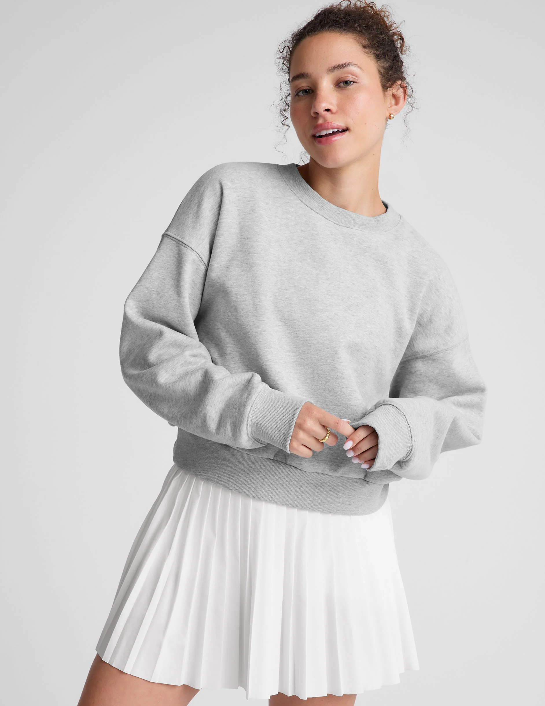 LuxeFleece Crewneck Sweatshirt - Onhollan