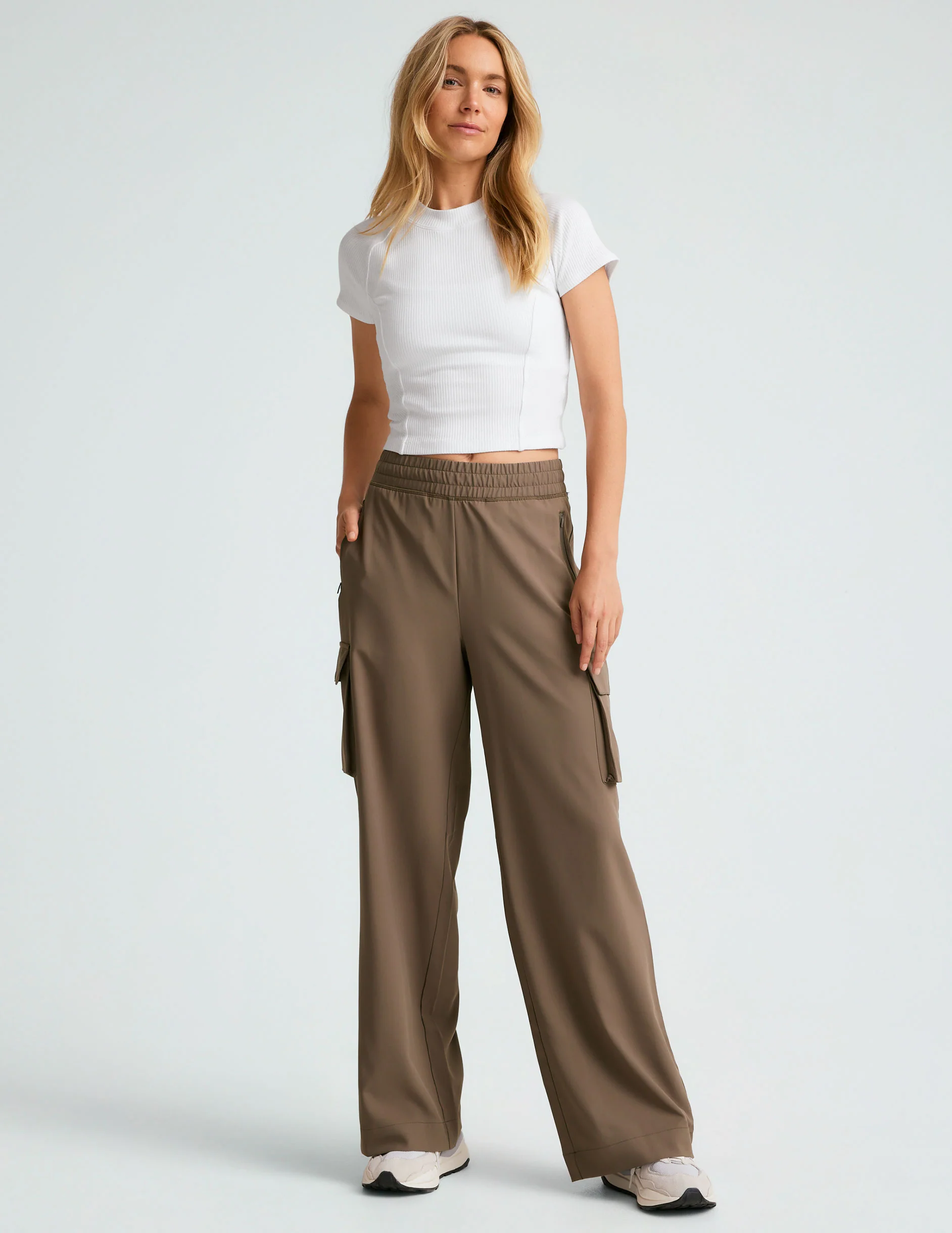 City Chic Wide Leg Cargo Pant - Onhollan