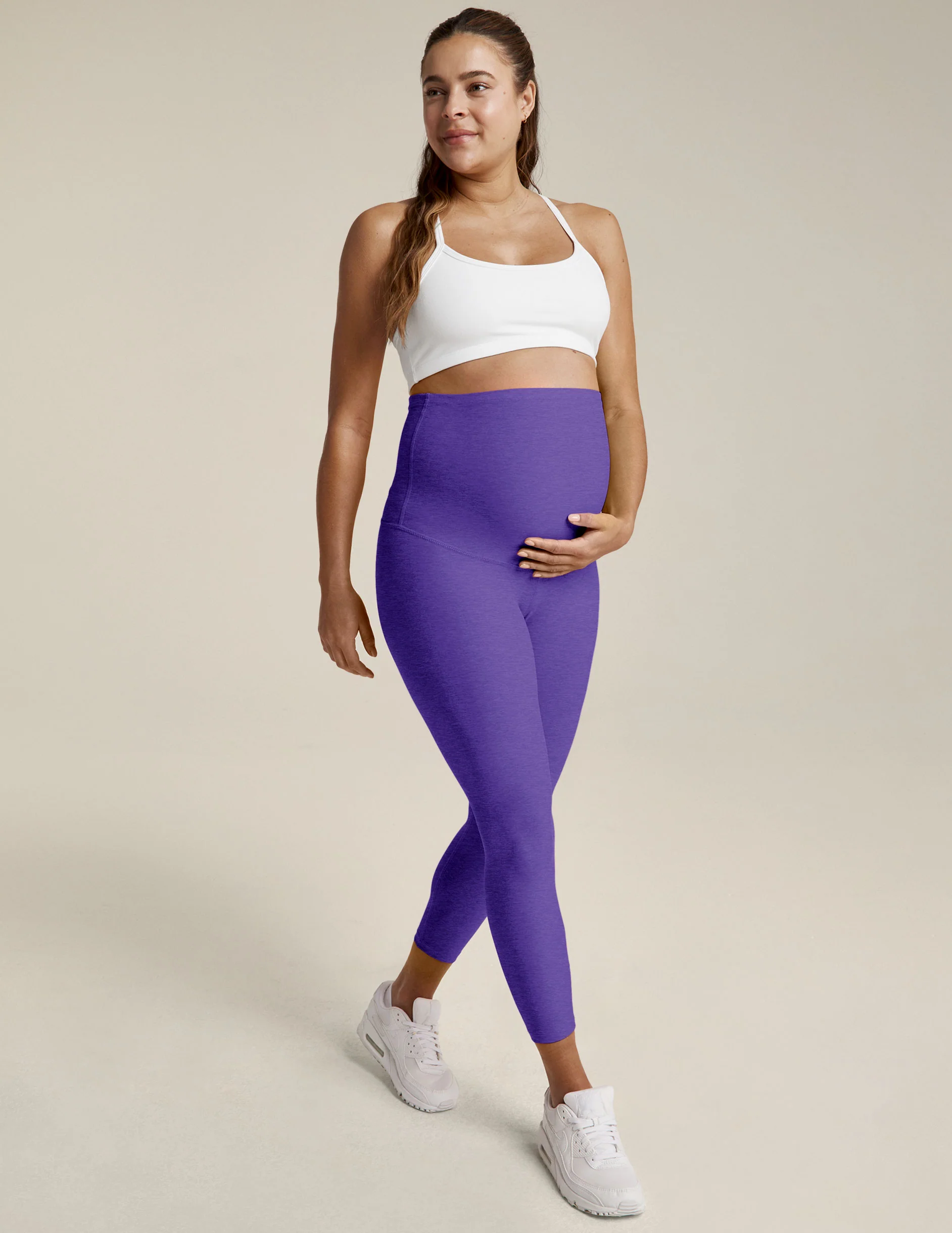 Spacedye Love The Bump Capri Maternity Legging - Onhollan