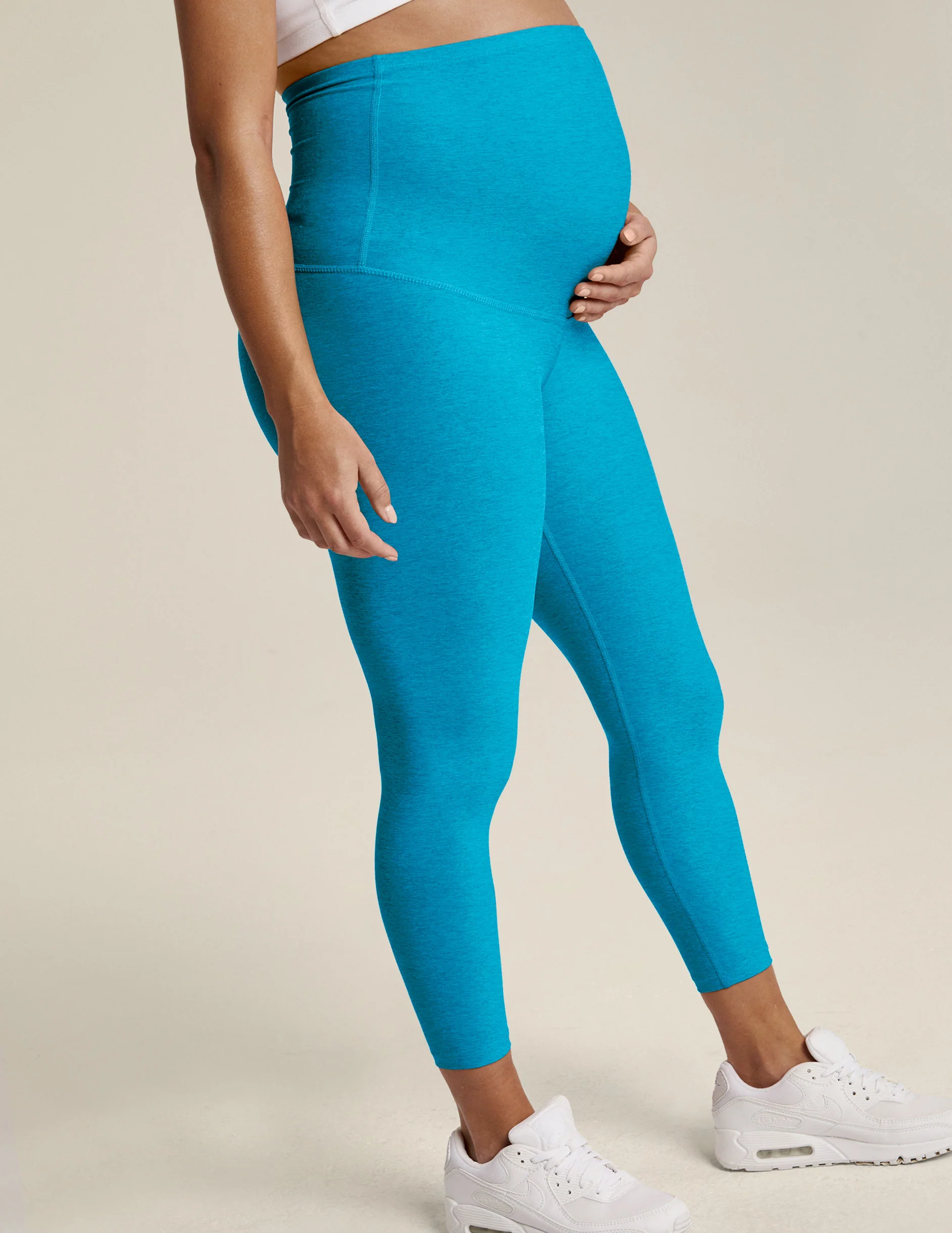 Spacedye Love The Bump Capri Maternity Legging - Onhollan