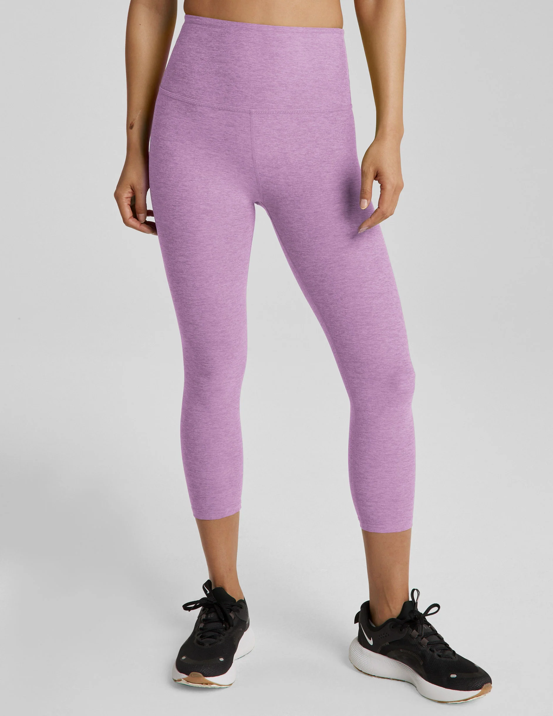 Spacedye Walk And Talk High Waisted Capri Legging - Onhollan