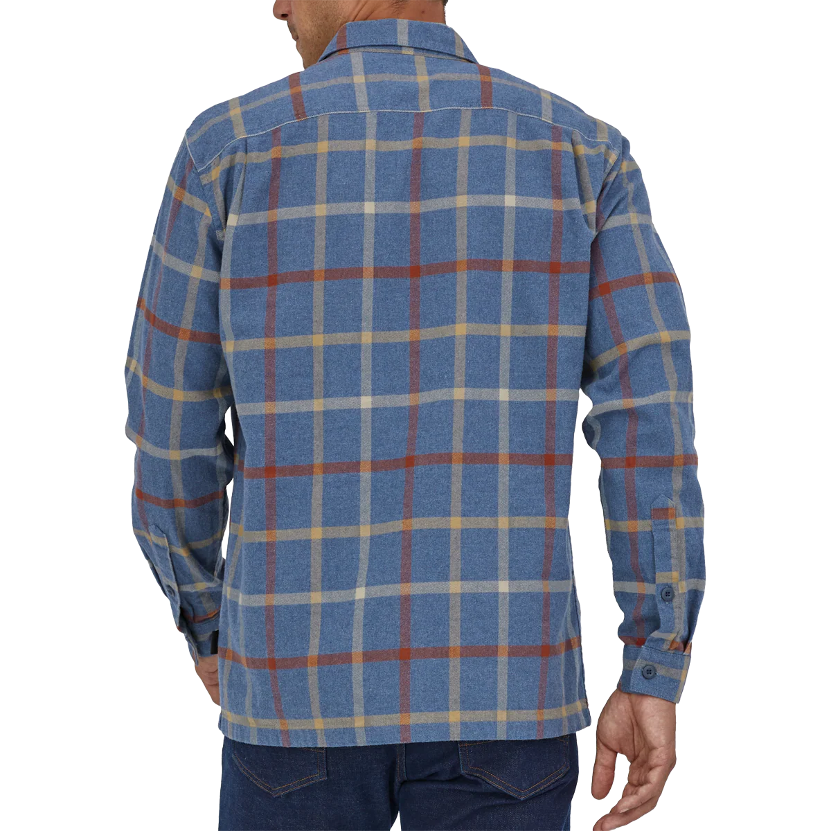 Men's Long Sleeve Organic Cotton Fjord Flannel - Onhollan
