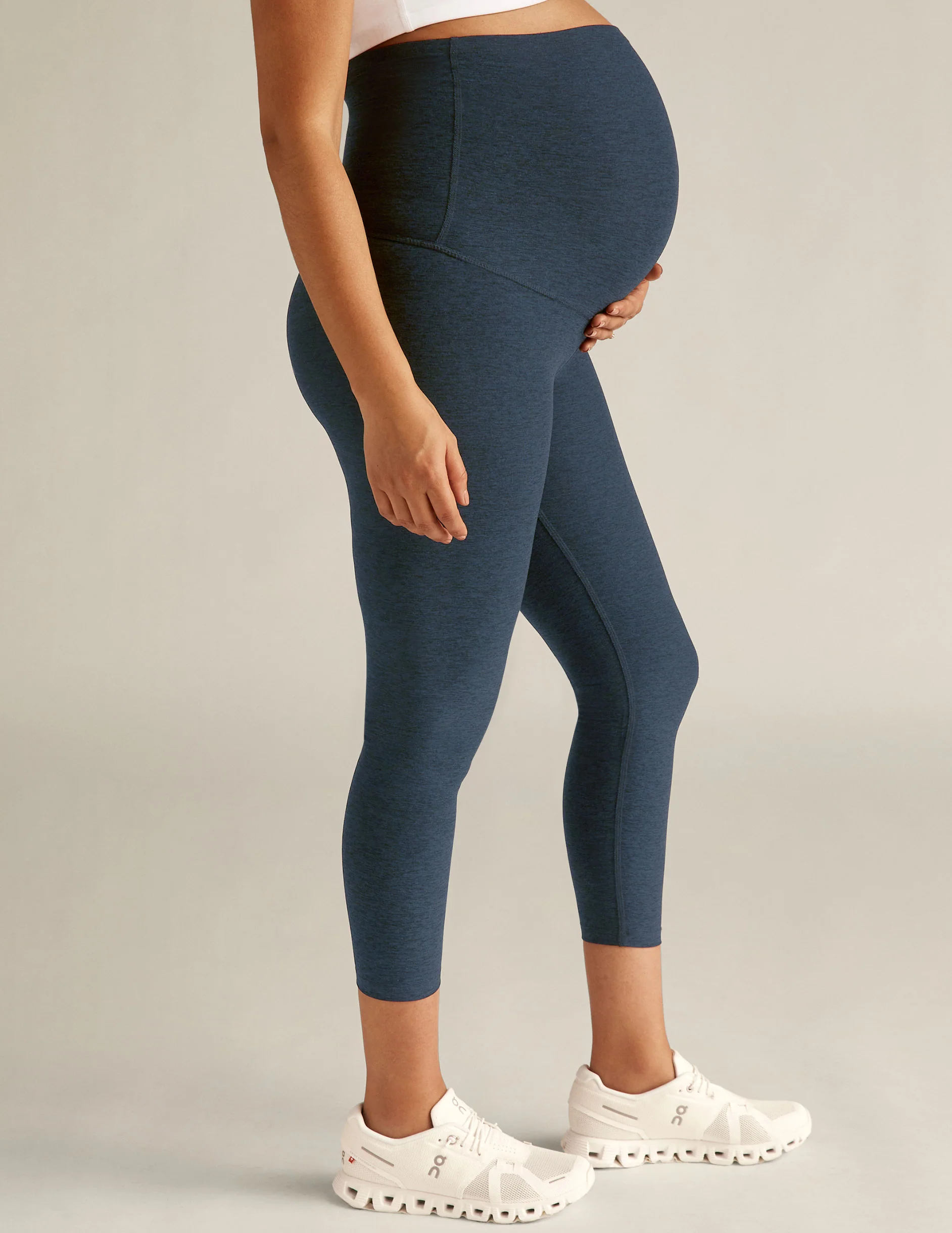 Spacedye Love The Bump Capri Maternity Legging - Onhollan