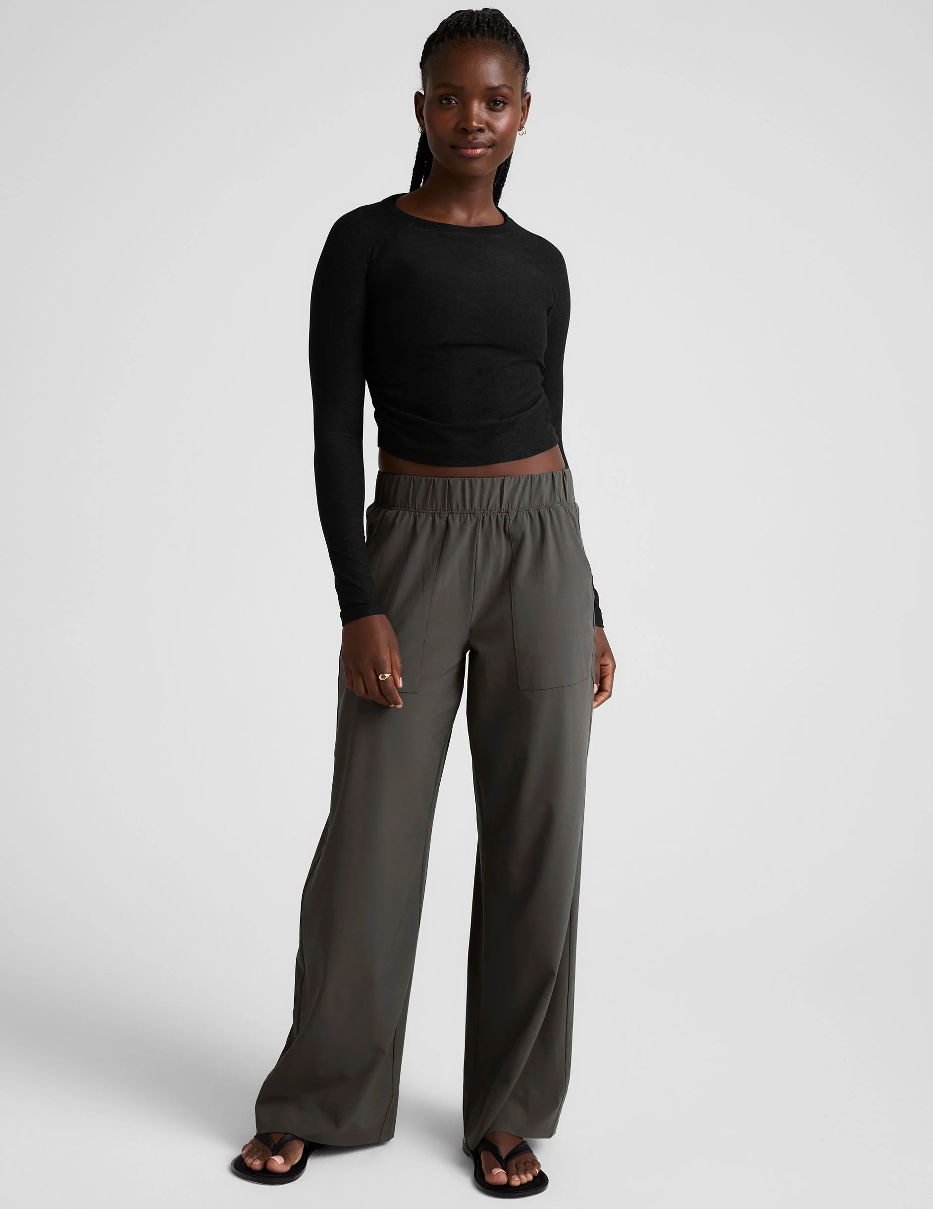 Easy Wide Leg Pant - Onhollan