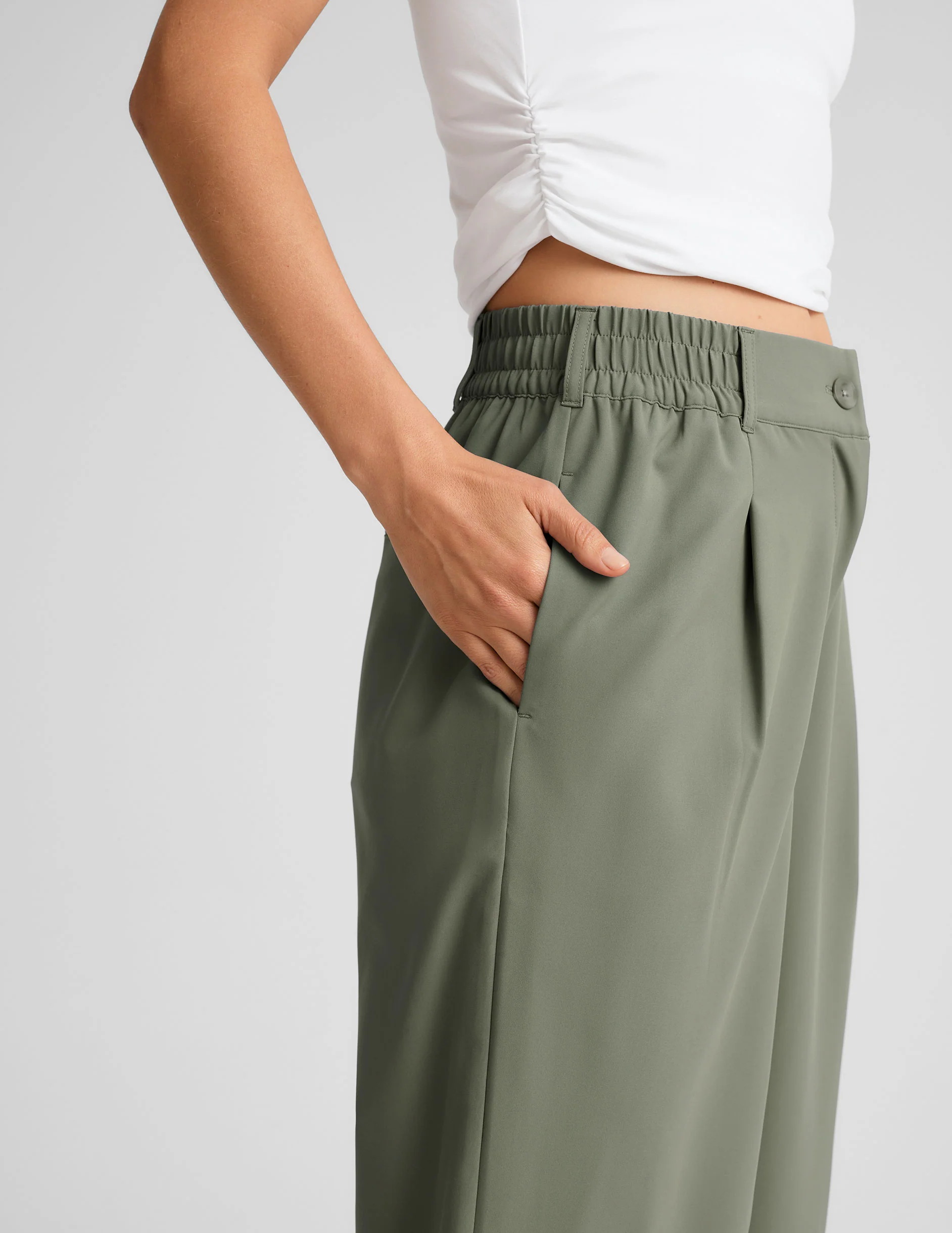 Status Wide Leg Trouser - Onhollan