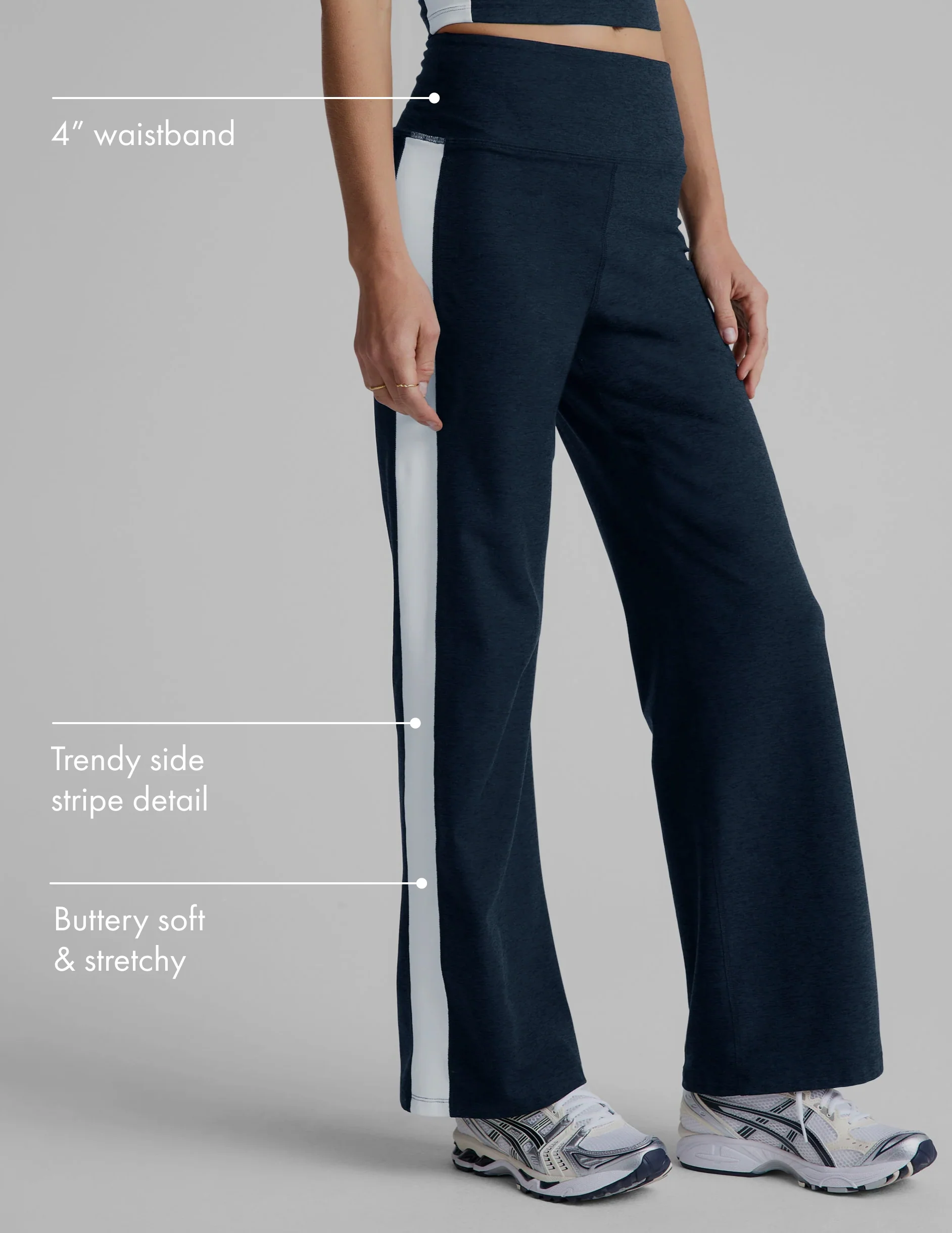 Spacedye Line Up Wide Leg Pant - Onhollan
