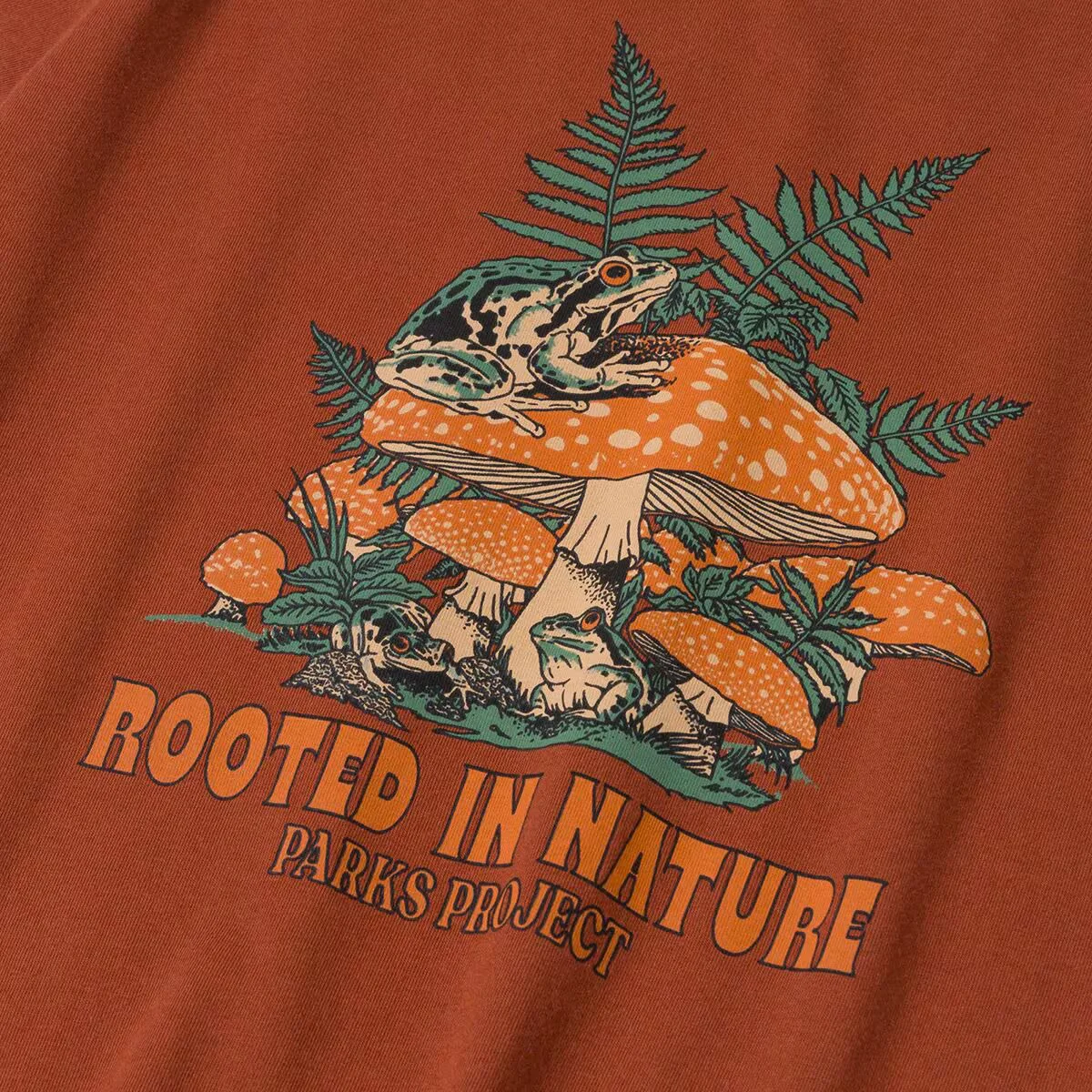 Women's Rooted in Nature Ferns Boxy Tee - Onhollan