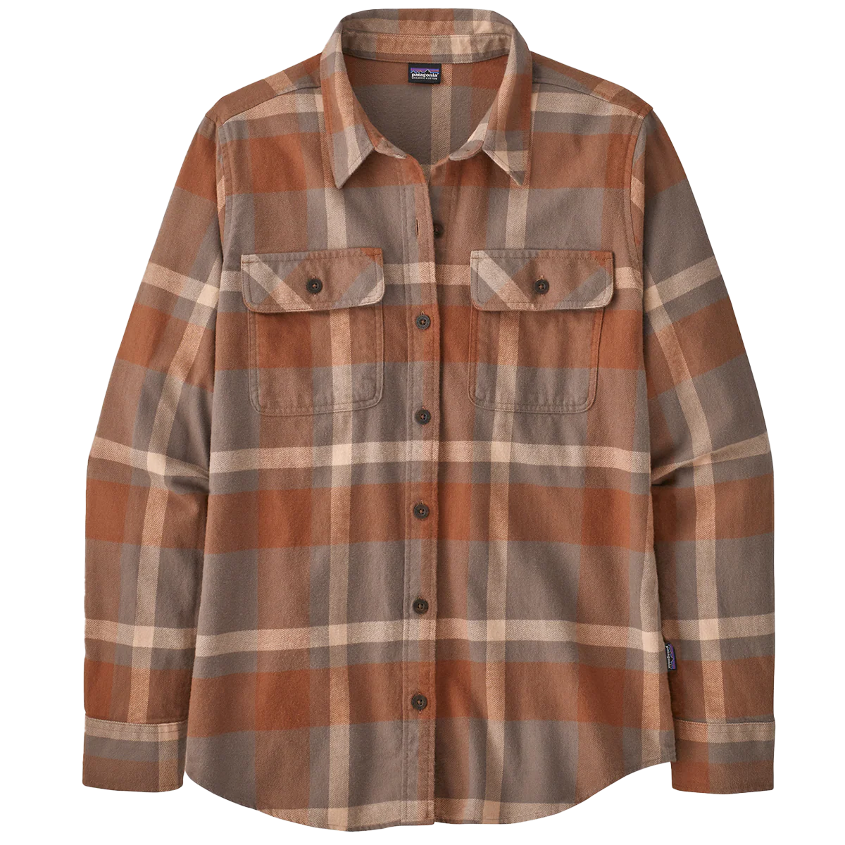 Women's Long Sleeve Midweight Fjord Flannel Shirt - Onhollan
